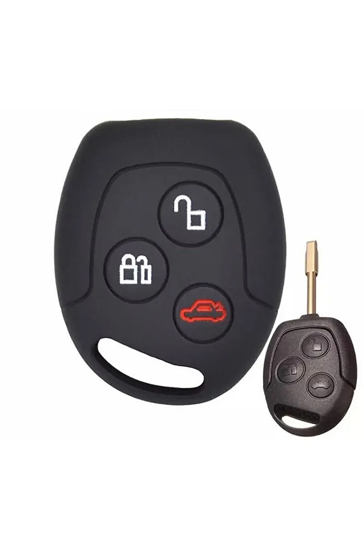 Ford Fiesta Mondeo Focus Transit Fusion Silikon Anahtar Koruma Kılıfıdır
