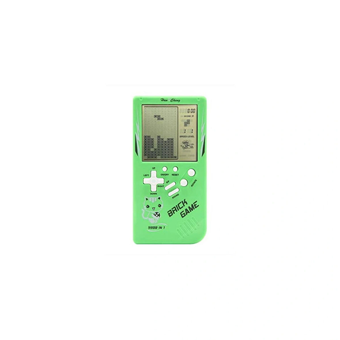 Ozmik Tuğla Oyun Konsolu 23 Bulmaca Oyunu Dahili, 3.5 inç LCD Mini Taşınabilir Atari