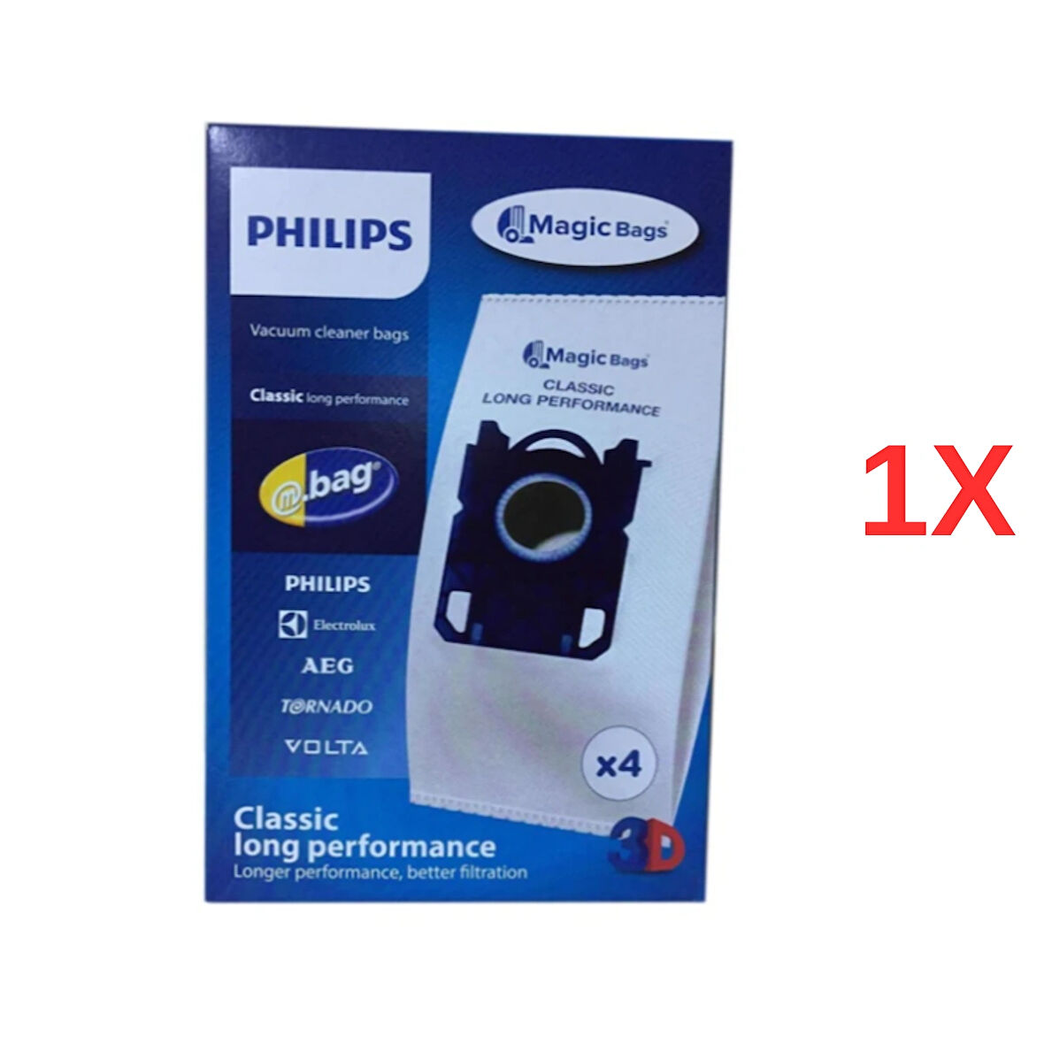 Philips 3000 Series Xd3110/09 900 W  1 ADET Toz Torbası