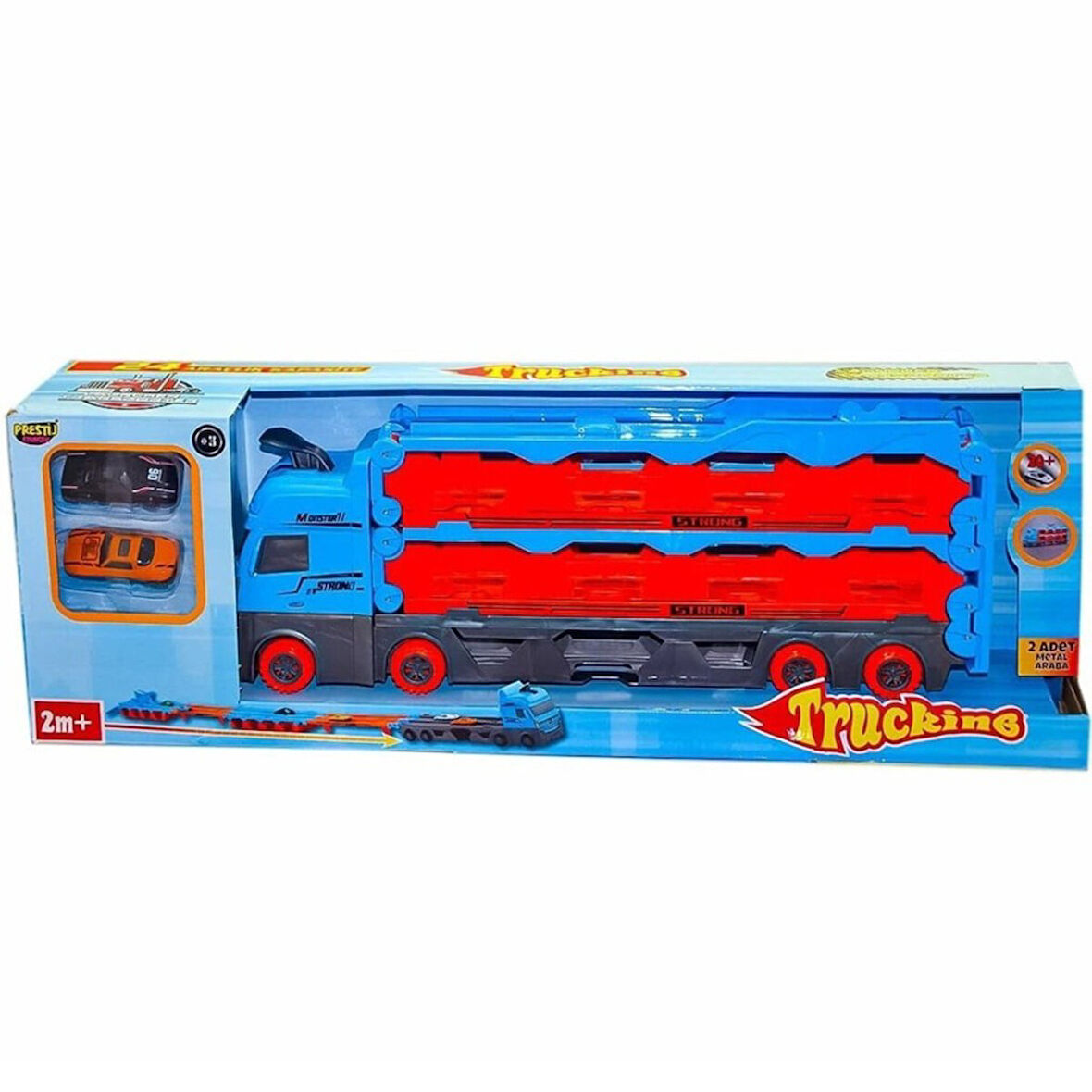 FAB-1604 Yarış Pistli Tır- Prestij Oyuncak