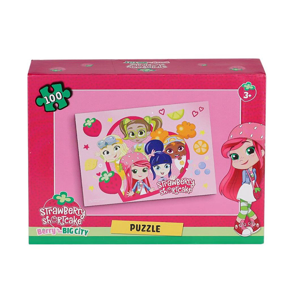 CK7909 Çilek Kız 100 Parça Puzzle - Laço Kids - Utku Oyuncak