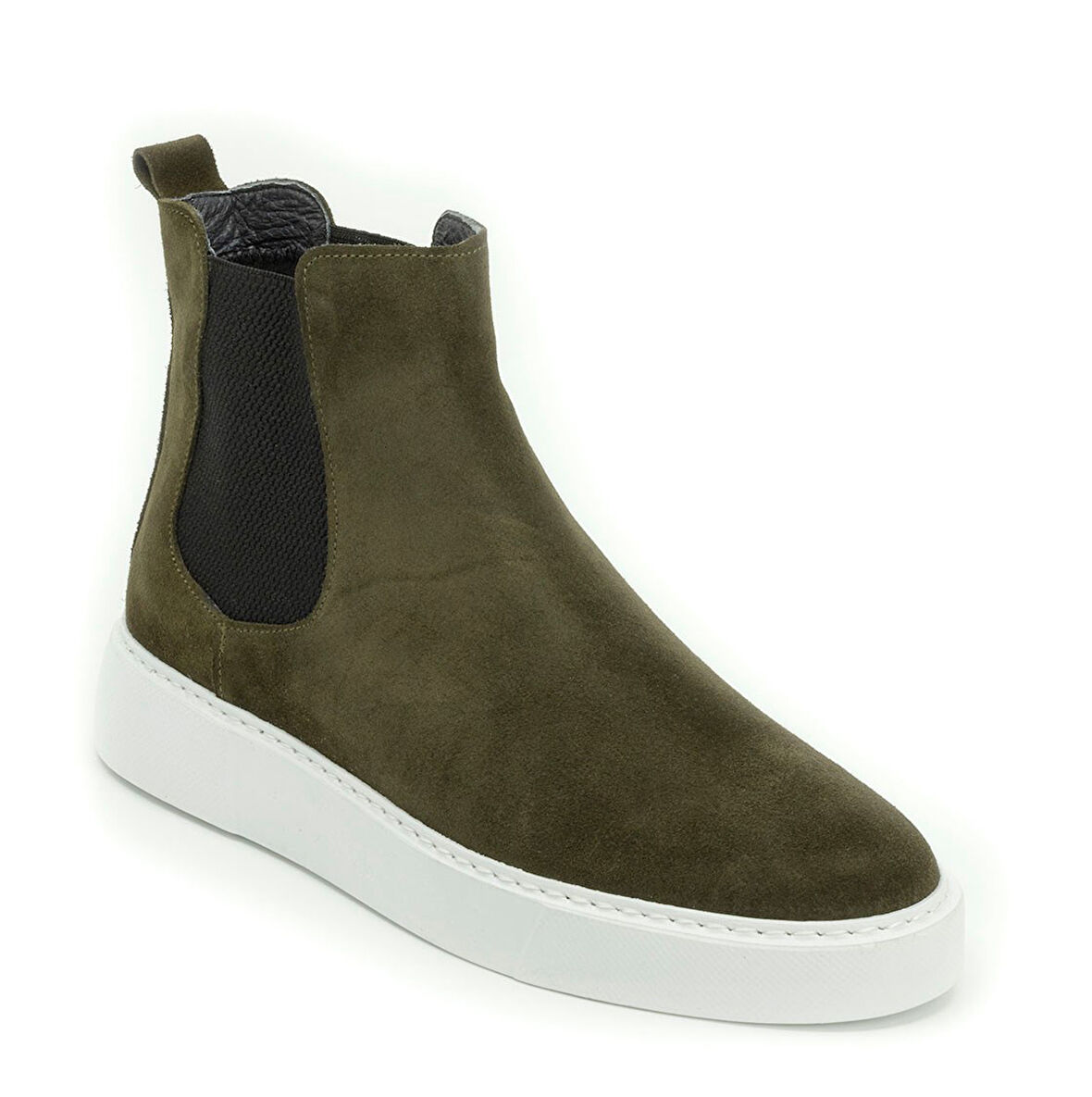 TwoEgoist Hakiki Süet Deri Chelsea Bot