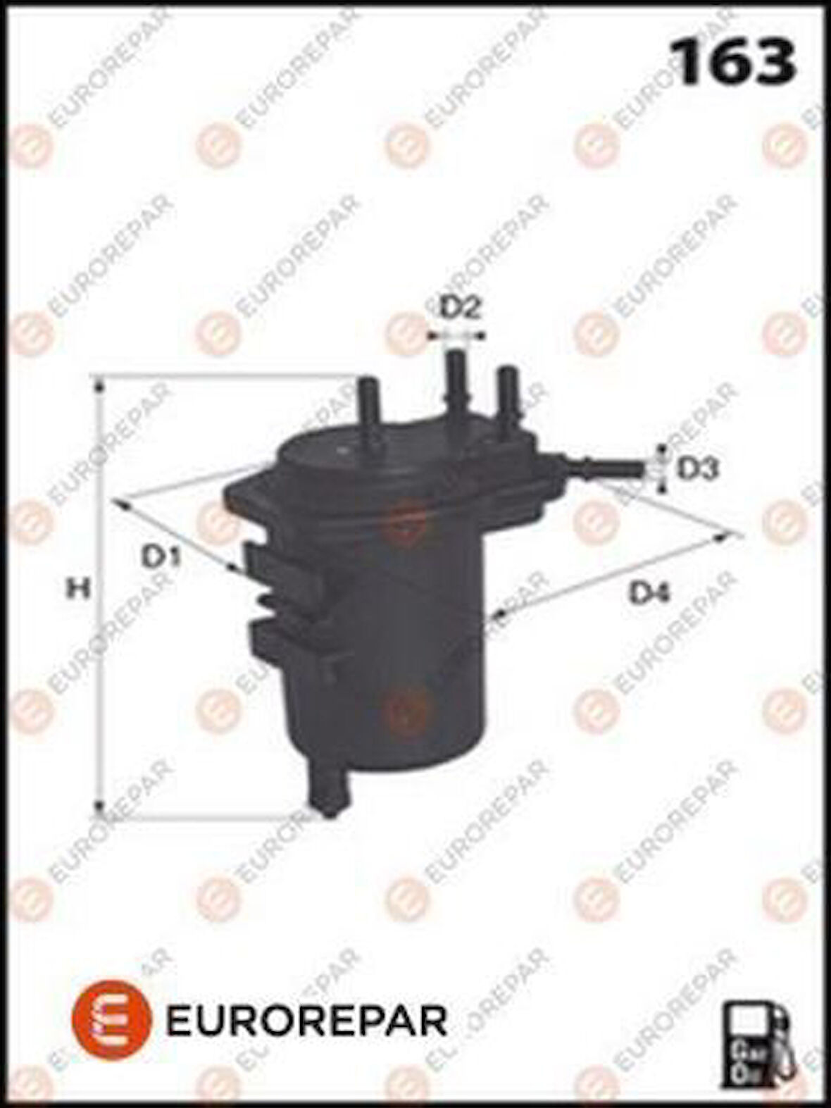 Eurorepar-PSA E148087 E Mtrn Filtresi Eurorepar E148087