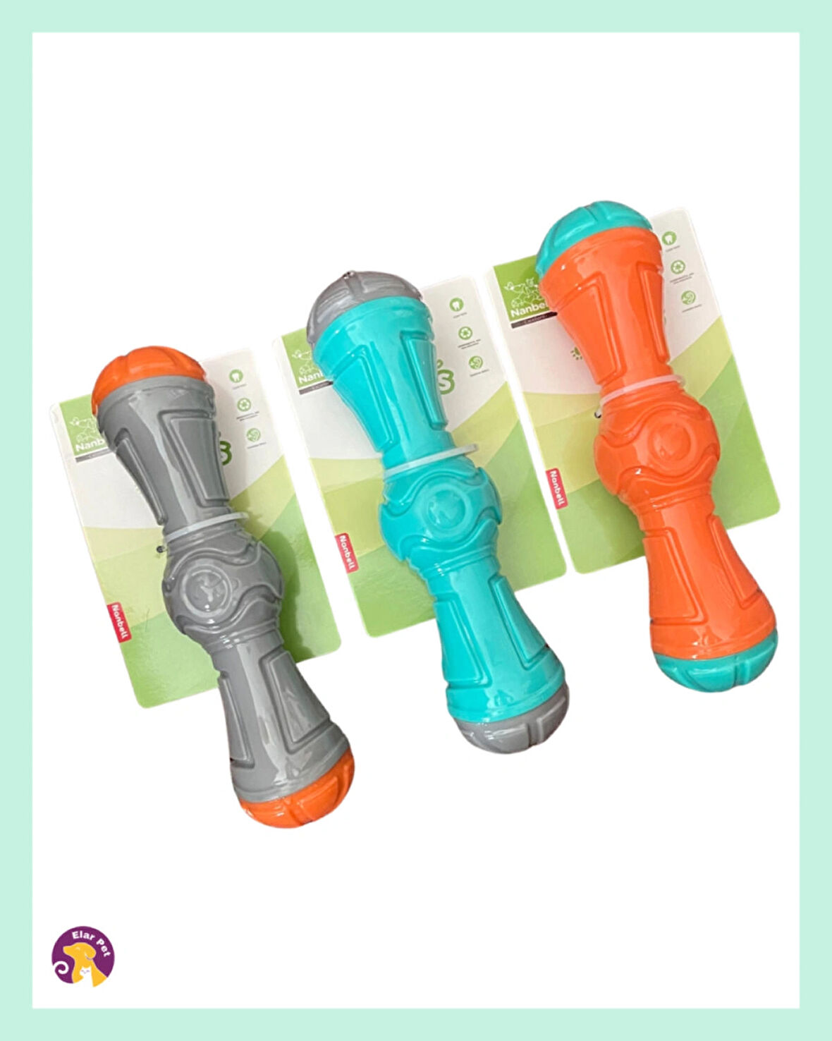 Nanbell Köpek Çiğneme Oyuncağı – Dayanıklı, Diş Temizleyici ve Eğlenceli Köpek Oyuncağı