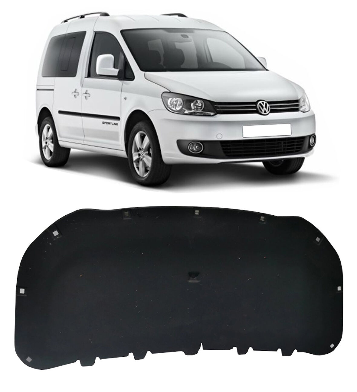 1T0863831 MOTOR KAPUT KECESI KLIPSLI TOURAN 11-15 A KALİTE TAYVAN