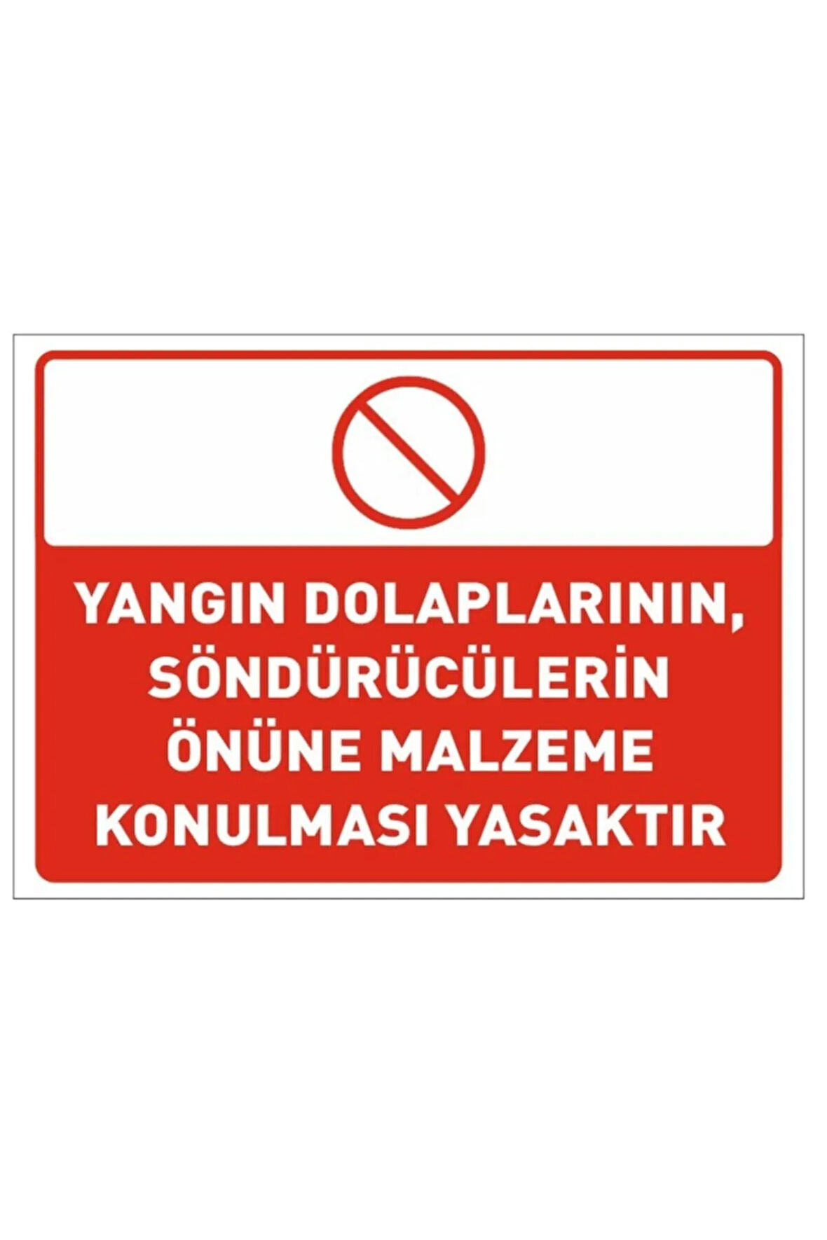 Yangın Dolaplarının, Söndürücülerin Önüne Malzeme Konulması Yasak