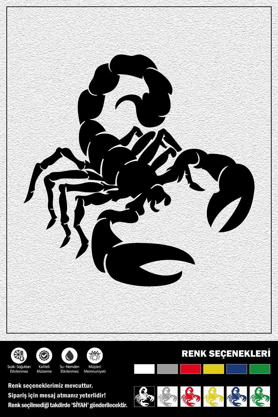 AKREP STICKER 10 x 10 cm