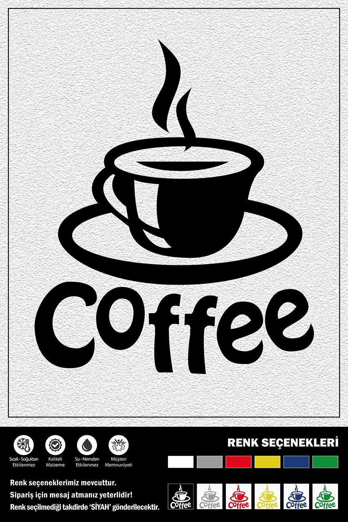 COFFEE STICKER 25 x 30 cm
