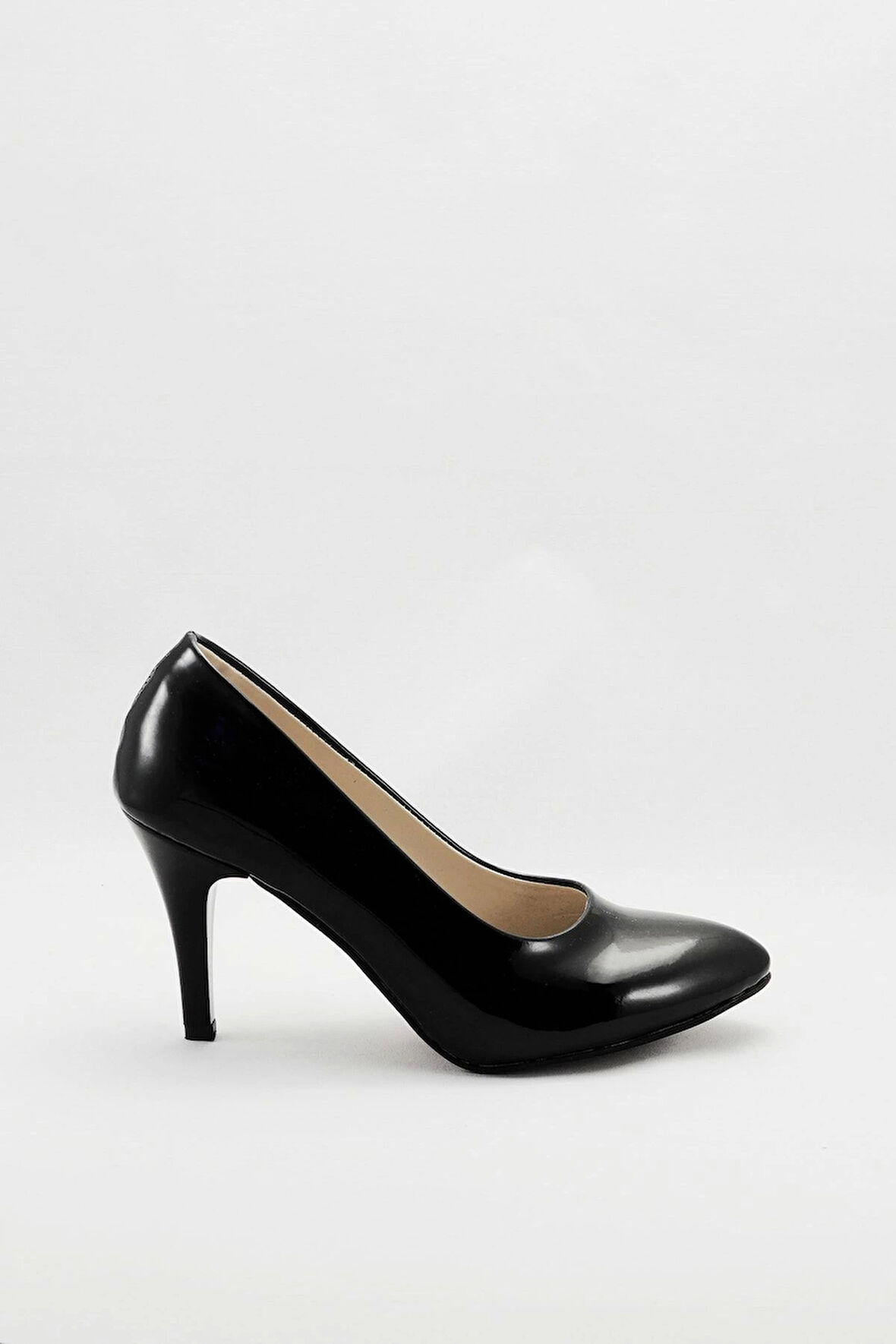 Siyah Kadın Klasik Topuklu Ayakkabı Kadın Topuklu Abiye Ayakkabı Şık Gece Ayakkabısı