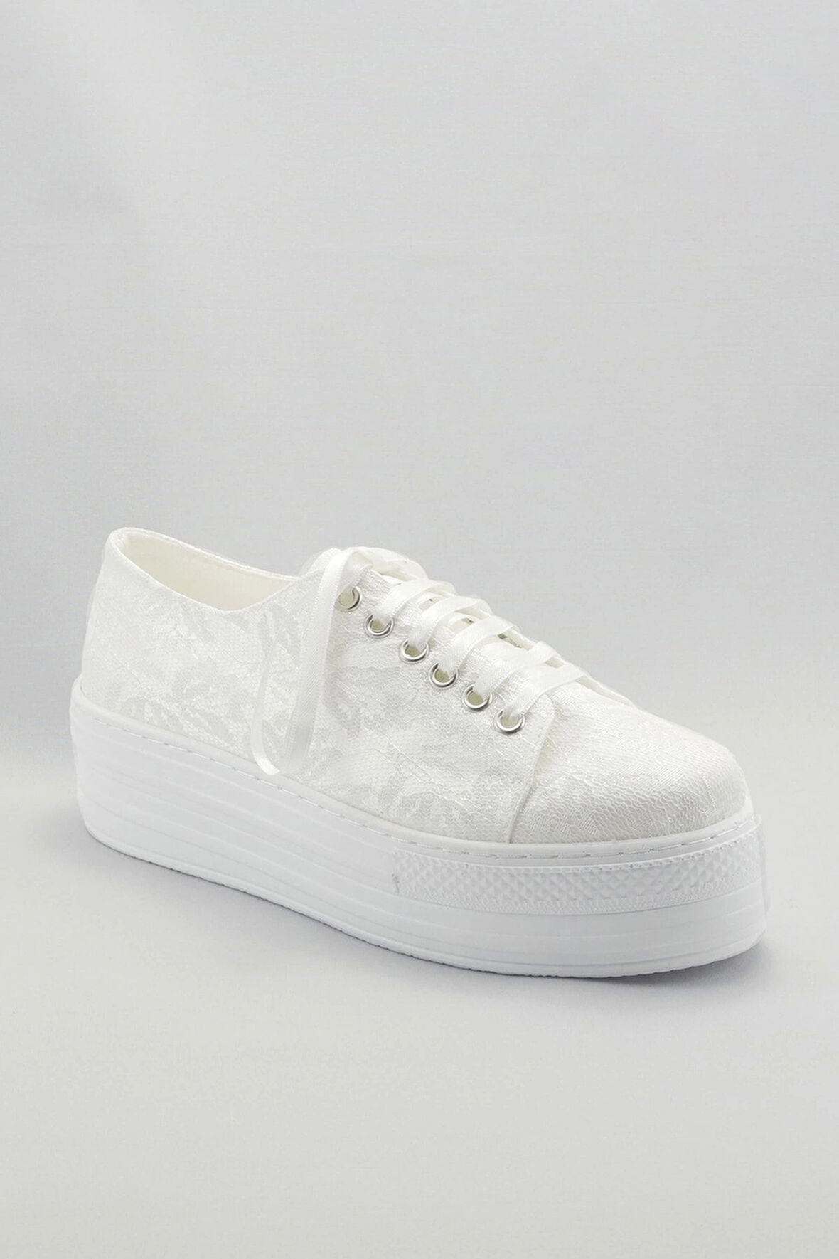 Beyaz Kadın Dolgu Topuklu Ayakkabı Kadın Topuklu Abiye Ayakkabı Şık Gece Ayakkabısı