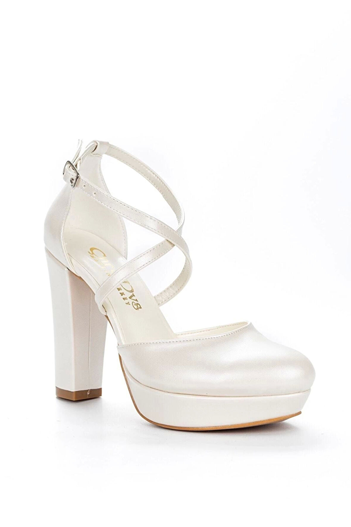 Sedef Cilt Kadın Abiye Ayakkabı Kadın Topuklu Şık Gece Ayakkabısı Zarif Tasarım Yüksek Topuk