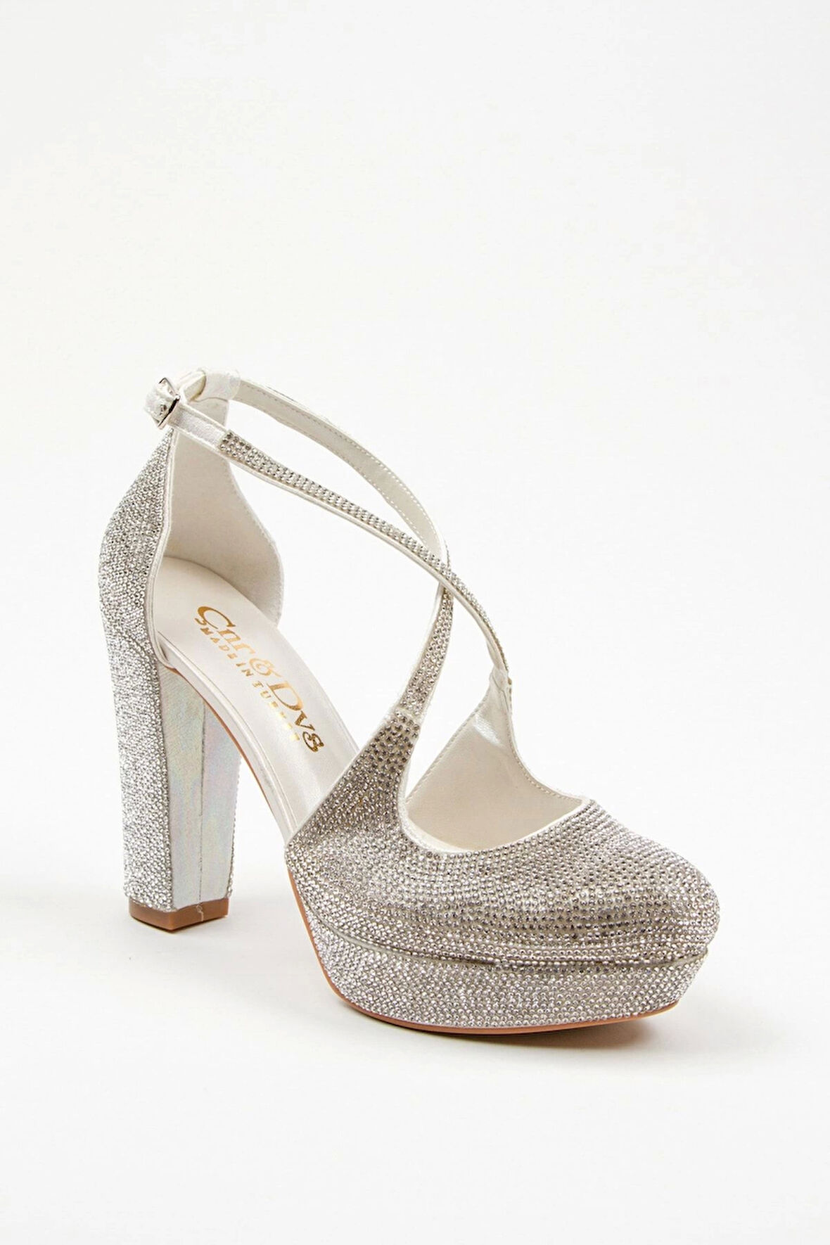 Rose Full Taş Topuklu Kadın Abiye Ayakkabı Kadın Topuklu Şık Gece Ayakkabısı Zarif Tasarım