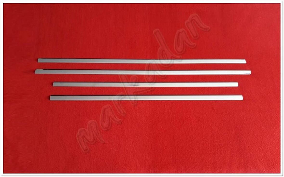 DB Chrome Ford Focus HB Cam Çıtası Nikelajı 2005-2011 4 Parça P.Çelik