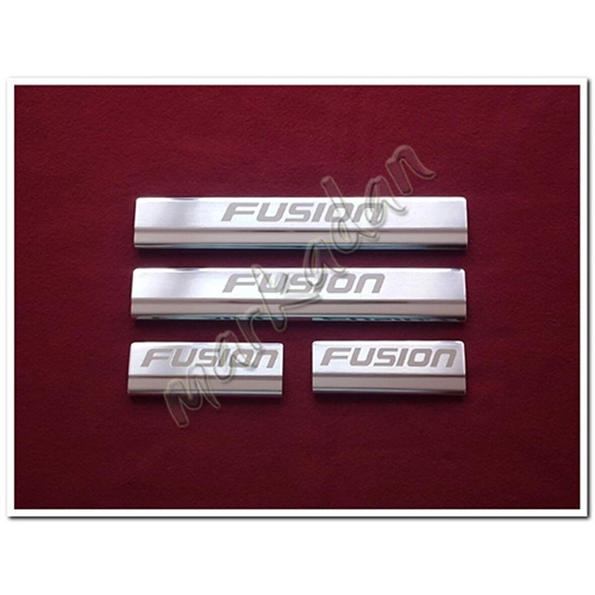 DB Chrome Ford Fusion Krom Kapı Eşiği 2002-2012 4 Parça P.Çelik