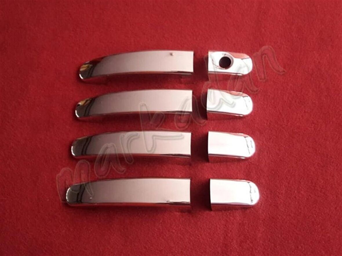 DB Chrome Ford Kuga Sensörsüz Kapı Kolu Nikelajı 2008-2012 4 Kapı P.Çelik