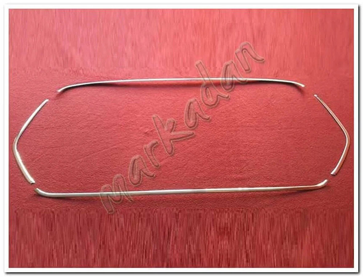 DB Chrome Ford Transit Krom Ön Panjur Çerçevesi 2019 Sonrası 4 Parça Paslanmaz Çelik