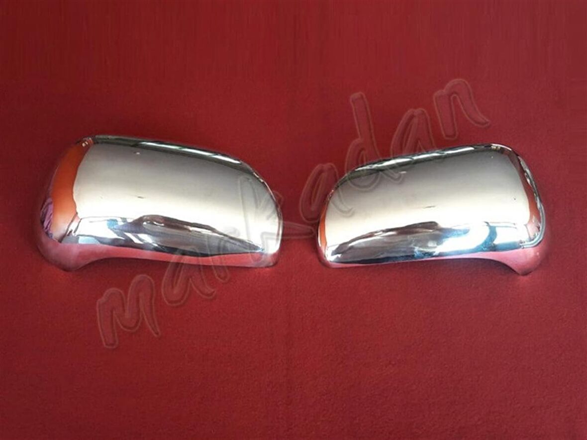 DB Chrome Toyota Land Cruiser PRADO 120 Krom Ayna Kapağı 2007 Sonrası 2 Parça P.Çelik