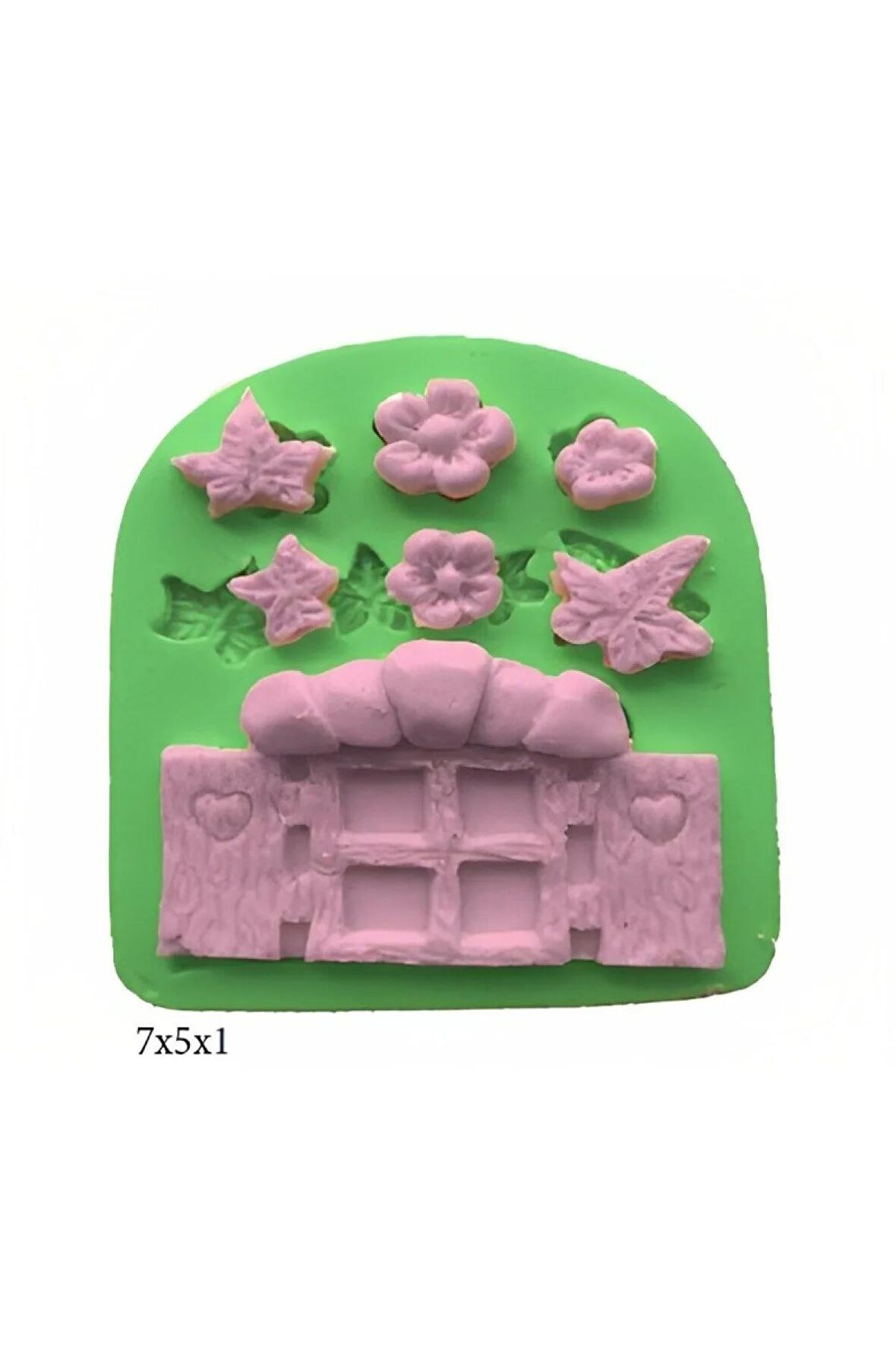 Eşya Figürleri Silikon Şeker Hamuru Dekor, Sabun, Saksı Ve Mum Kalıbı