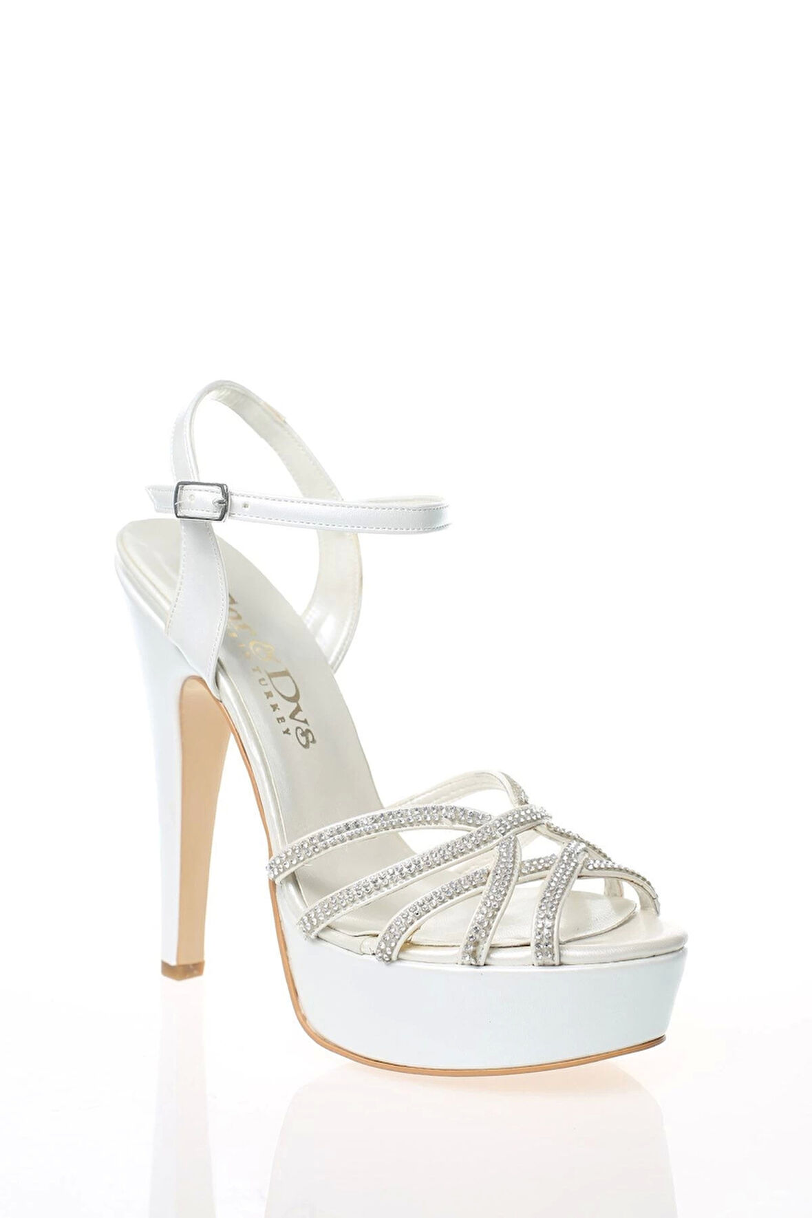 Kadın Sedef Cilt Hilal Taşlı Abiye Ayakkabı Kadın Topuklu Şık Gece Ayakkabısı Zarif Tasarım