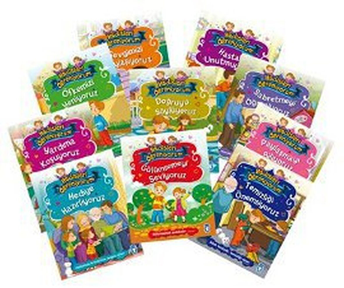 Hadisleri Öğreniyorum Seti (10 Kitap)-Korunaklı Poşetle