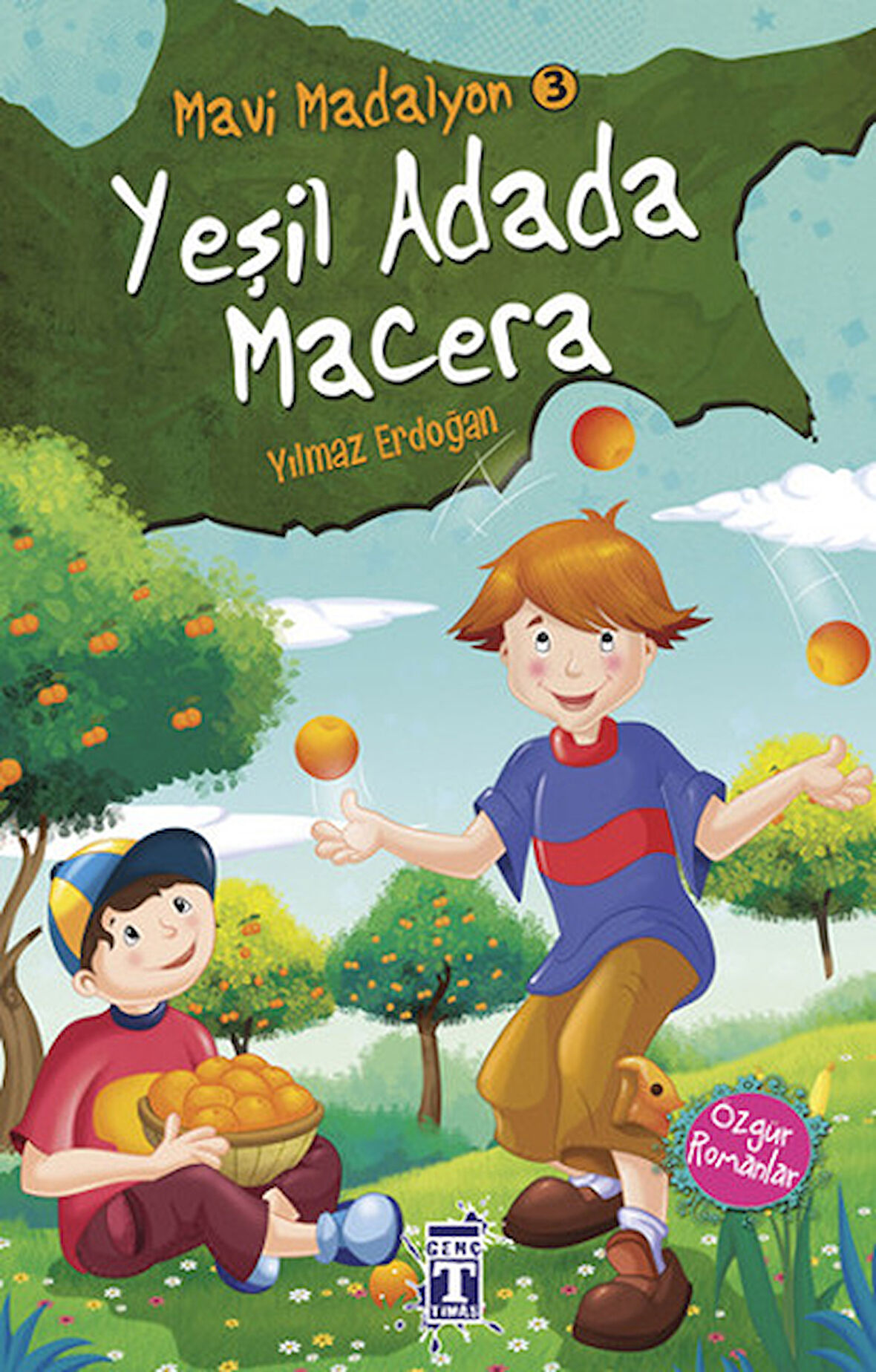 Mavi Madalyon 3 Yeşil Adada Macera-Korunaklı Poşetle