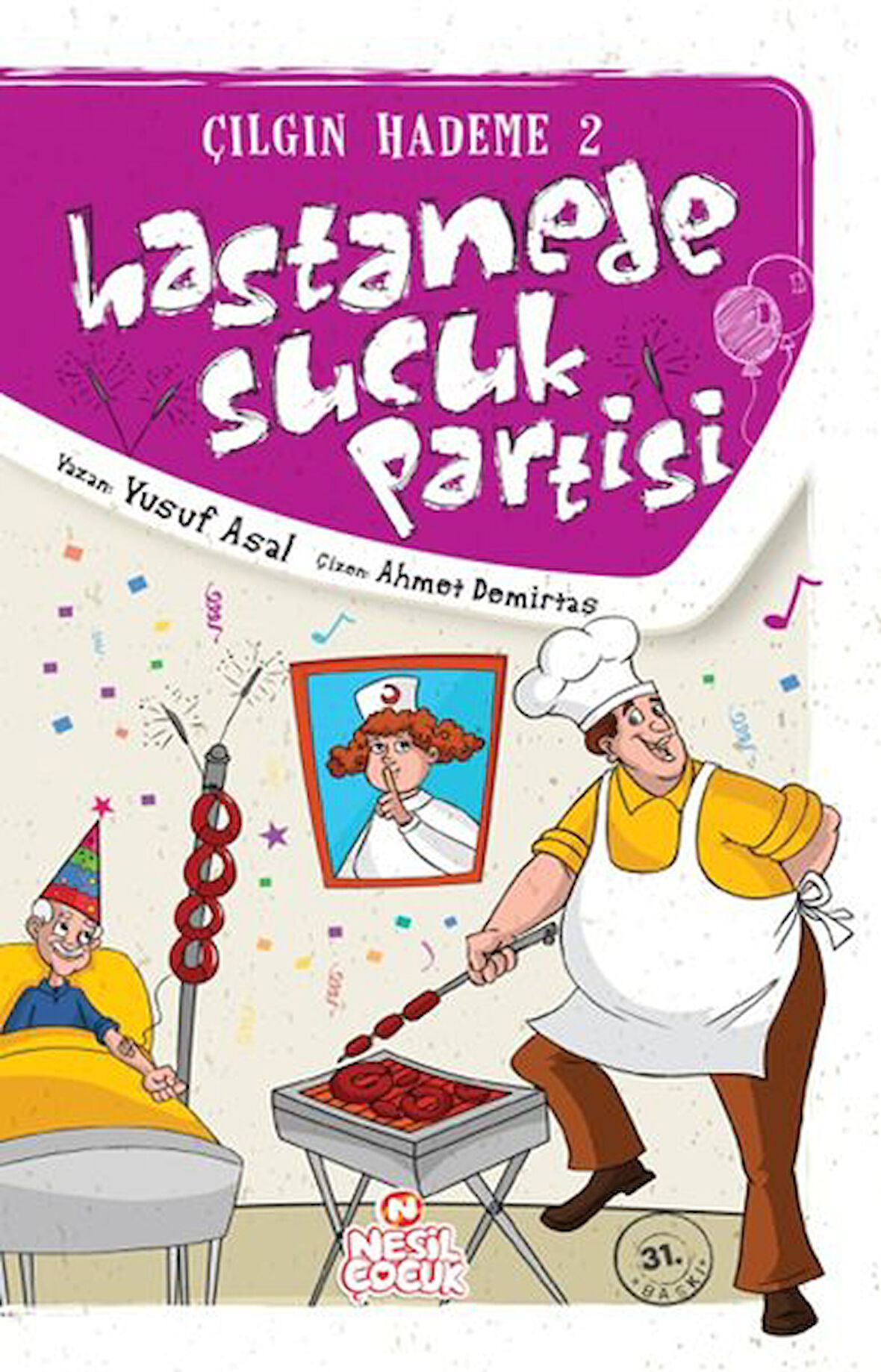 Hastanede Sucuk Partisi-Korunaklı Poşetle