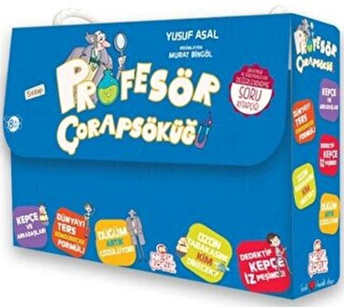 Profesör Çorapsöküğü (5 Kitap Takım)-Korunaklı Poşetle