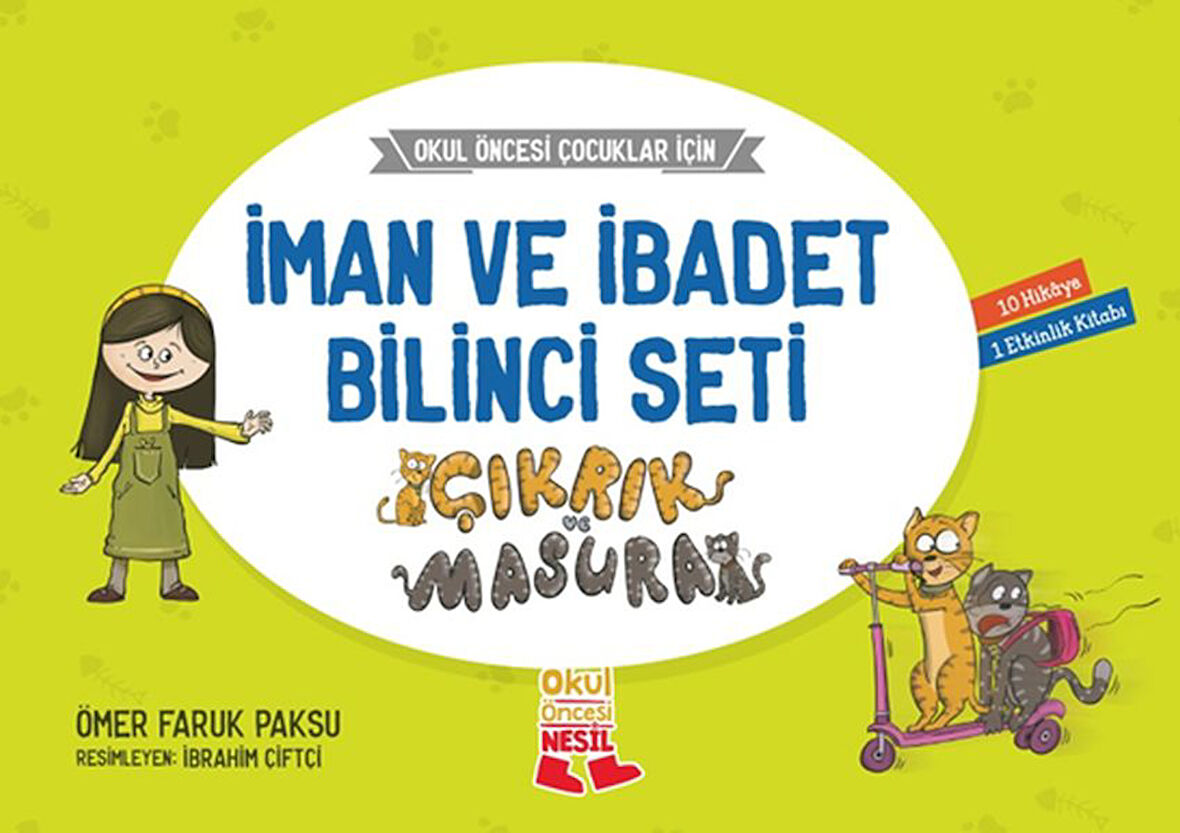 İman ve İbadet Bilinci Seti  (10 Kitap)-Korunaklı Poşetle