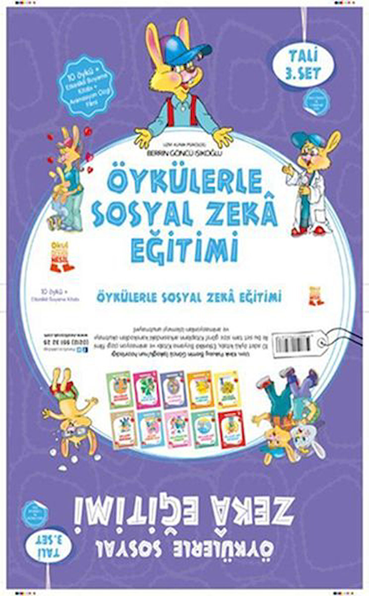 Öykülerle Sosyal Zeka Eğitimi (Tali 3) - (10 Kitap Takım)-Korunaklı Poşetle