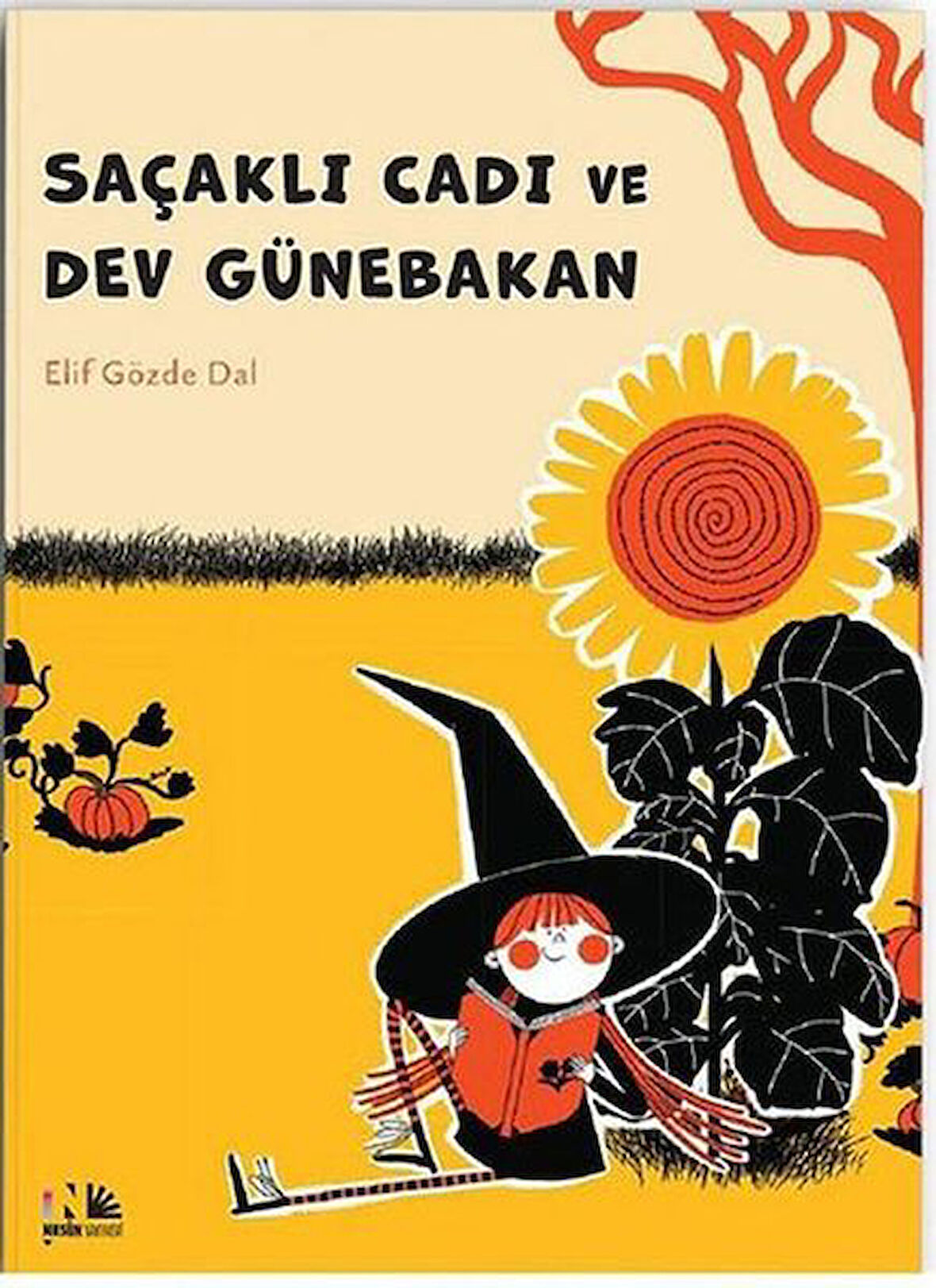 Saçaklı Cadı ve Dev Günebakan-Korunaklı Poşetle