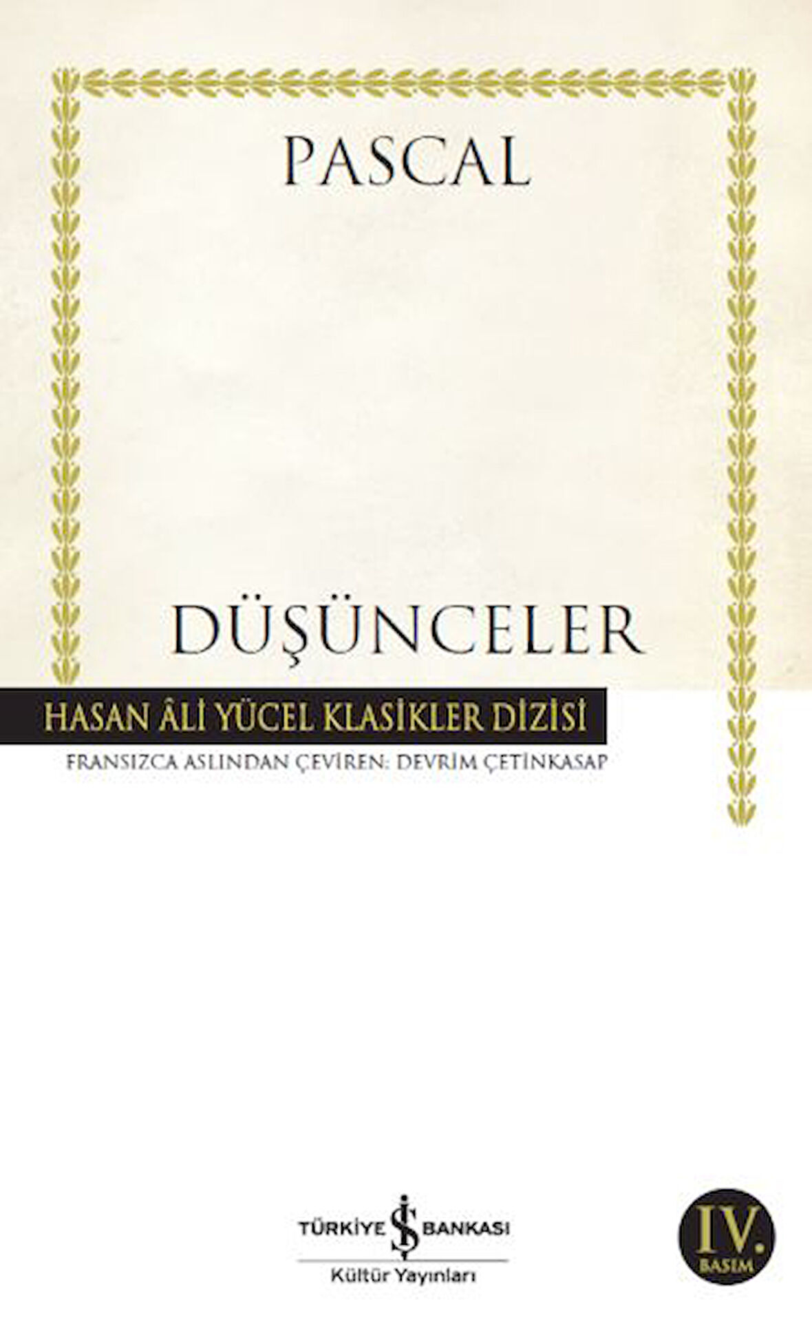 Düşünceler - Hasan Ali Yücel Klasikleri-Korunaklı Poşetle