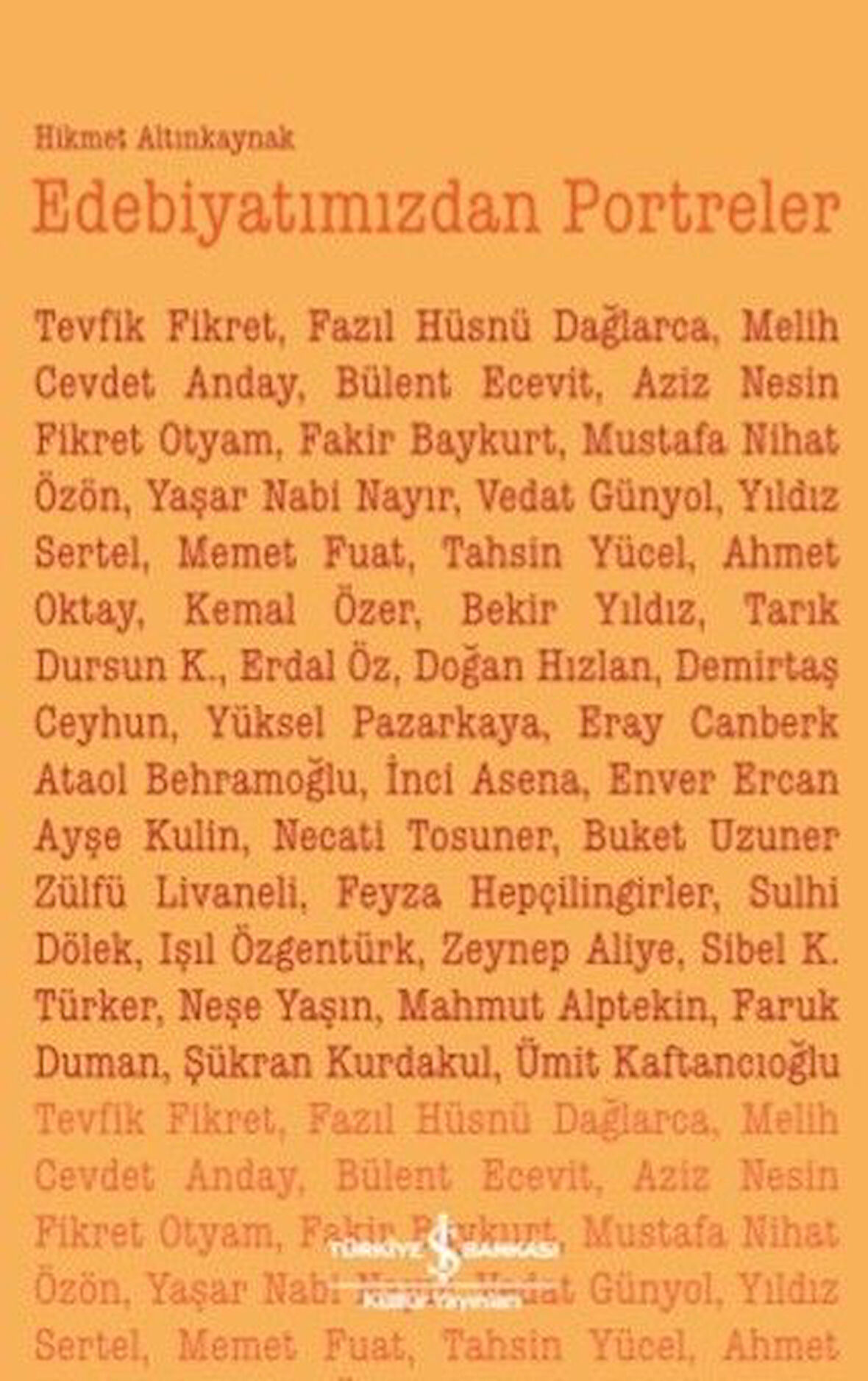 Edebiyatımızdan Portreler-Korunaklı Poşetle