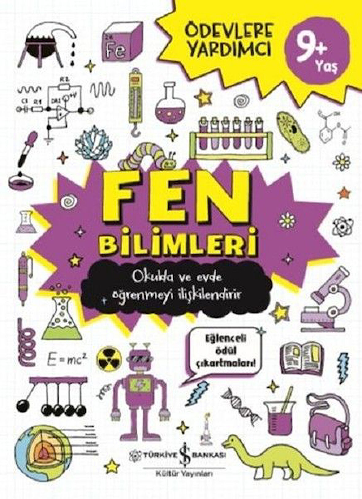 Fen Bilimleri 9+Yaş Ödevlere Yardımcı-Korunaklı Poşetle