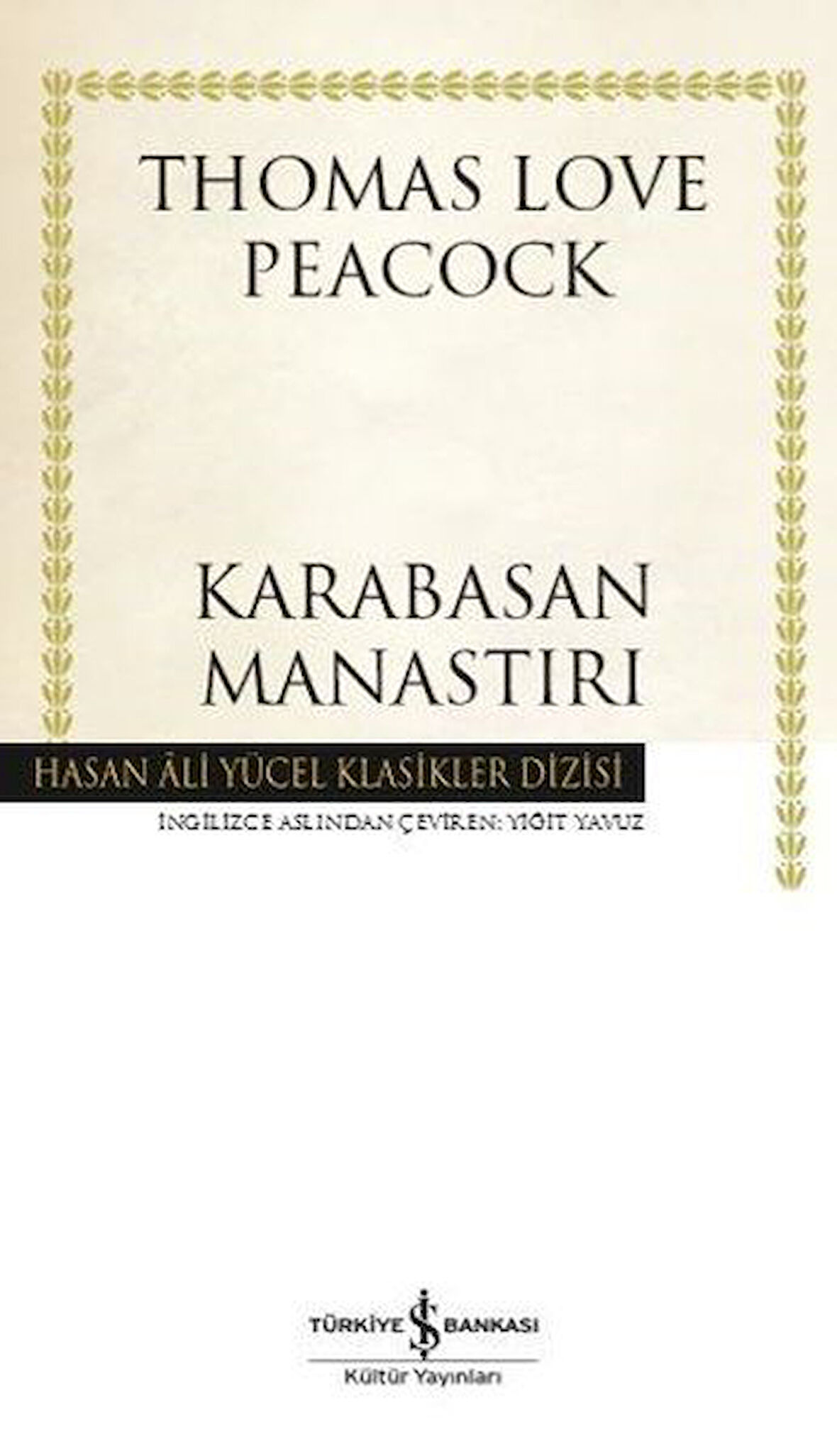 Karabasan Manastırı - Hasan Ali Yücel Klasikleri-Korunaklı Poşetle