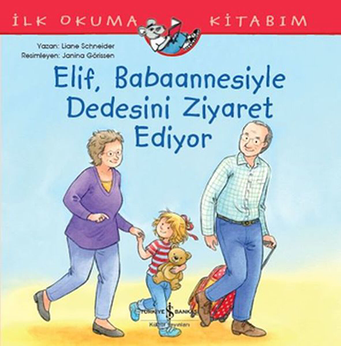 Elif Babaannesiyle Dedesini Ziyaret Ediyor-Korunaklı Poşetle