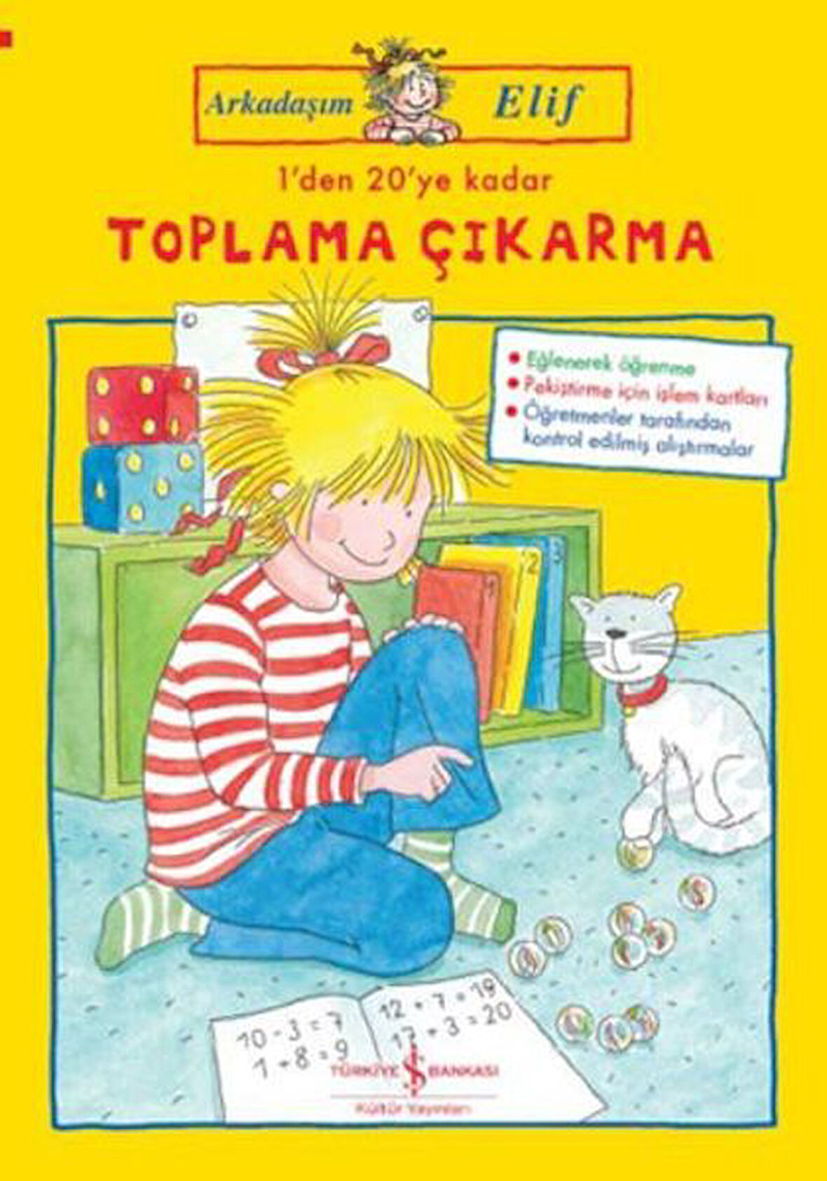 Arkadaşım Elif - 1 den 20 ye Kadar Toplama Çıkarma-Korunaklı Poşetle