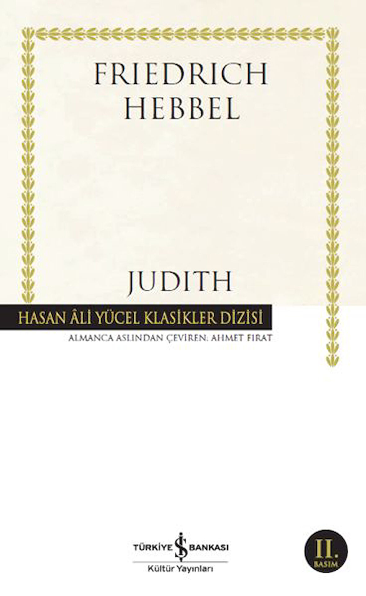 Judith - Hasan Ali Yücel Klasikler-Korunaklı Poşetle