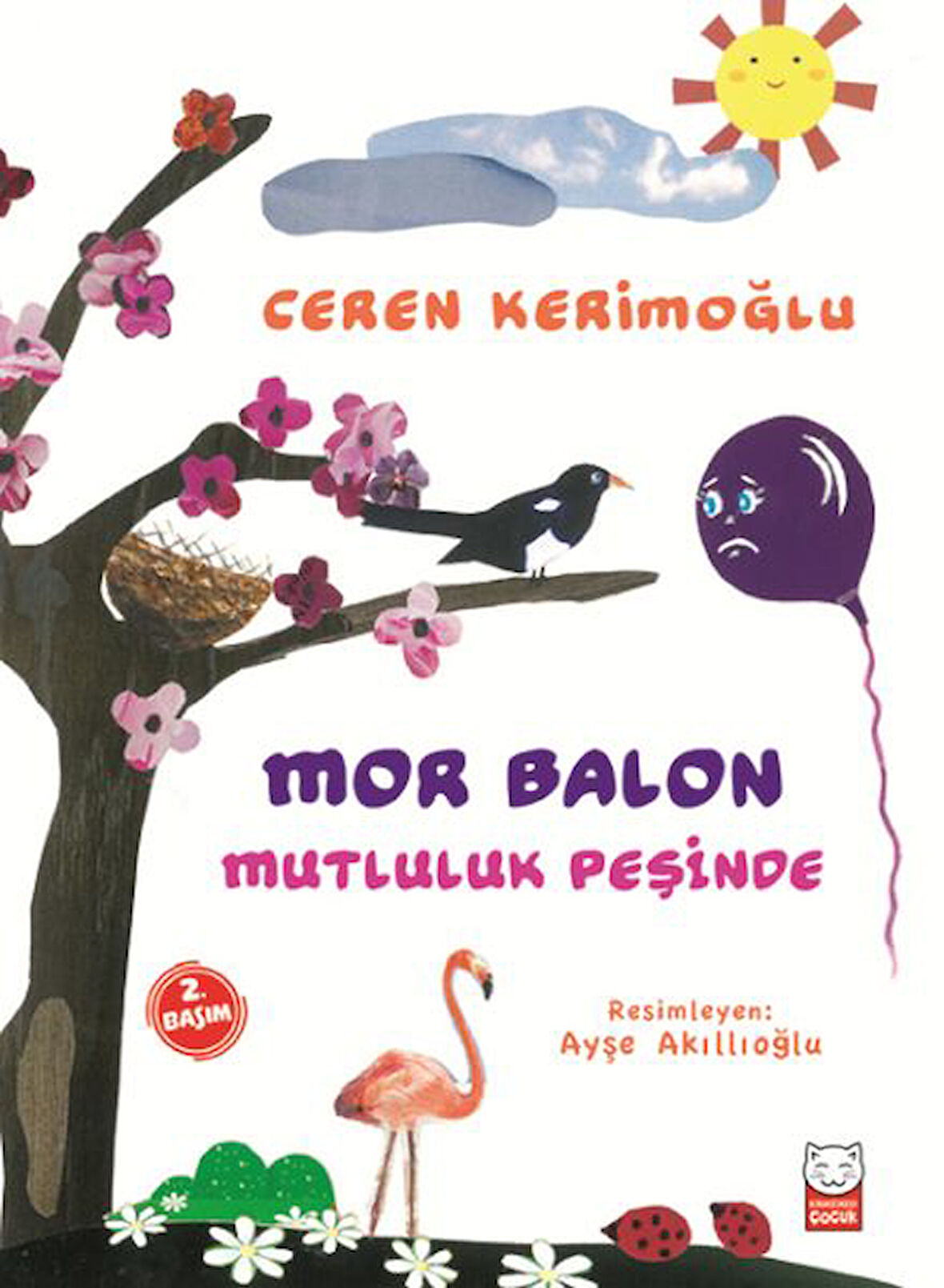 Mor Balon Mutluluk Peşinde-Korunaklı Poşetle