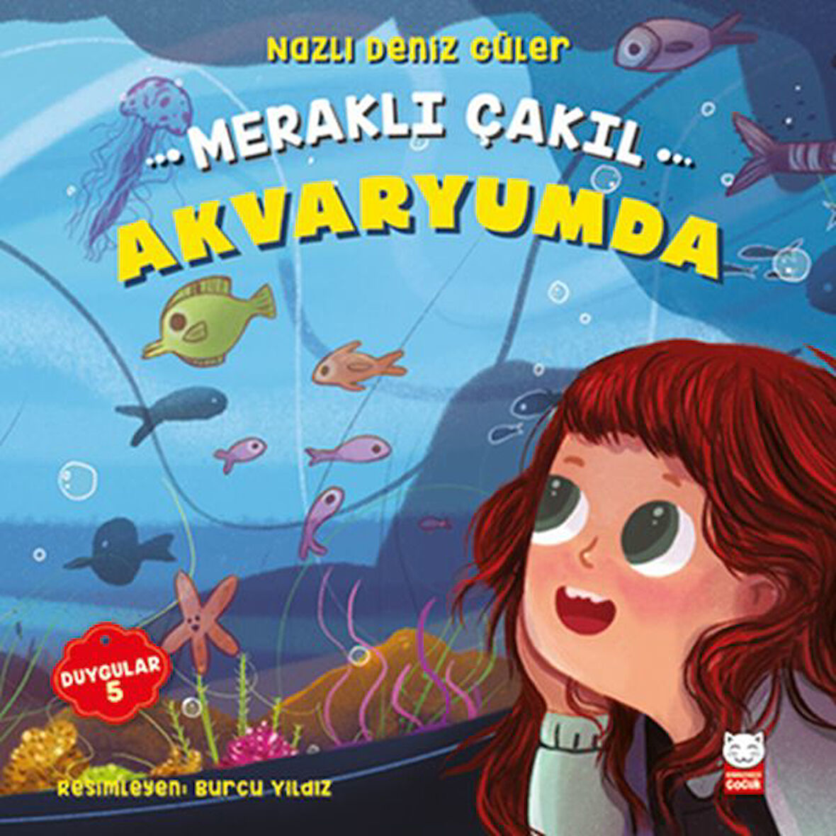 Meraklı Çakıl Akvaryumda - Duygular 5-Korunaklı Poşetle