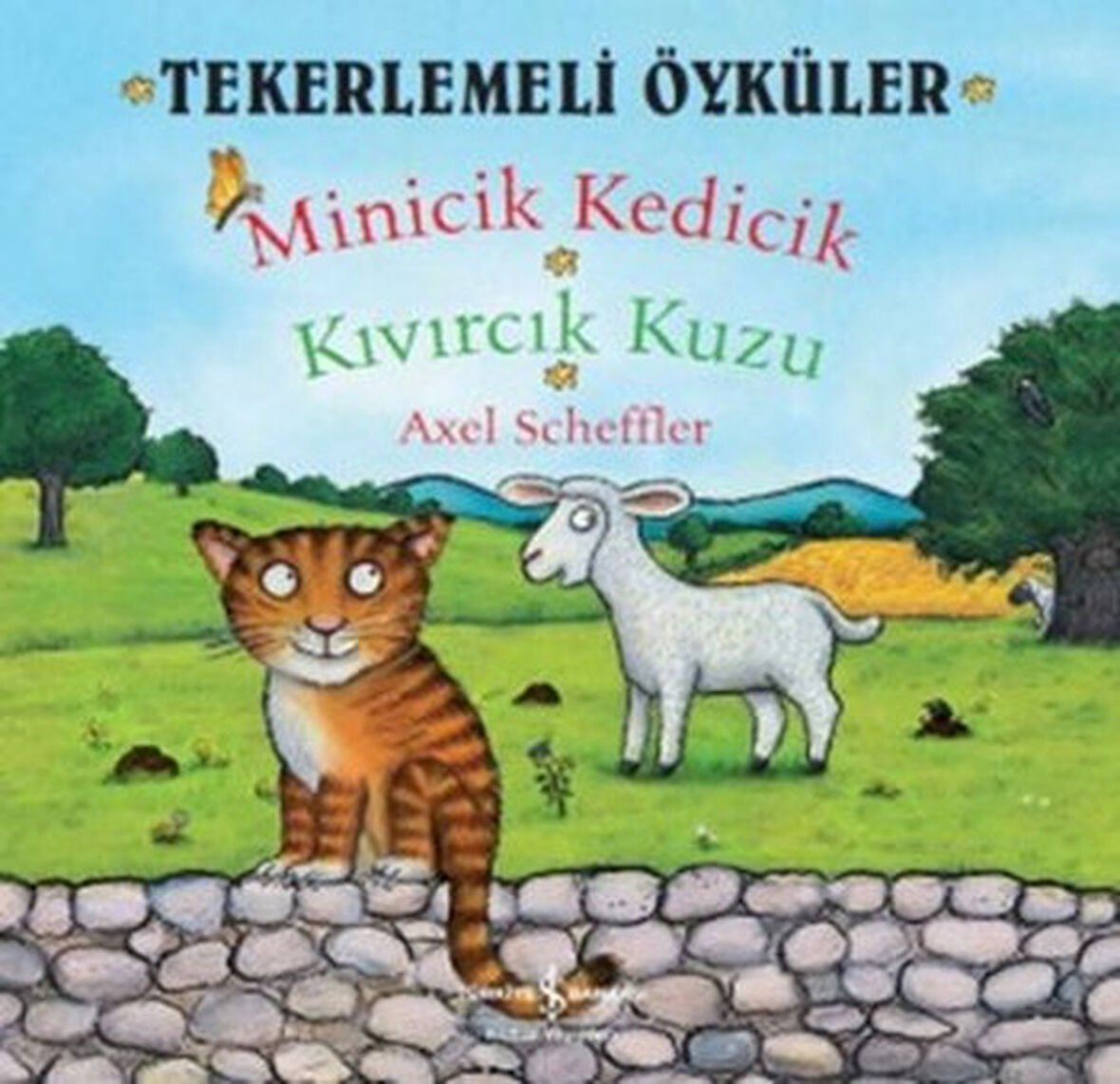 Tekerlemeli Öyküler - Minicik Kedicik Kıvırcık Kuzu-Korunaklı Poşetle