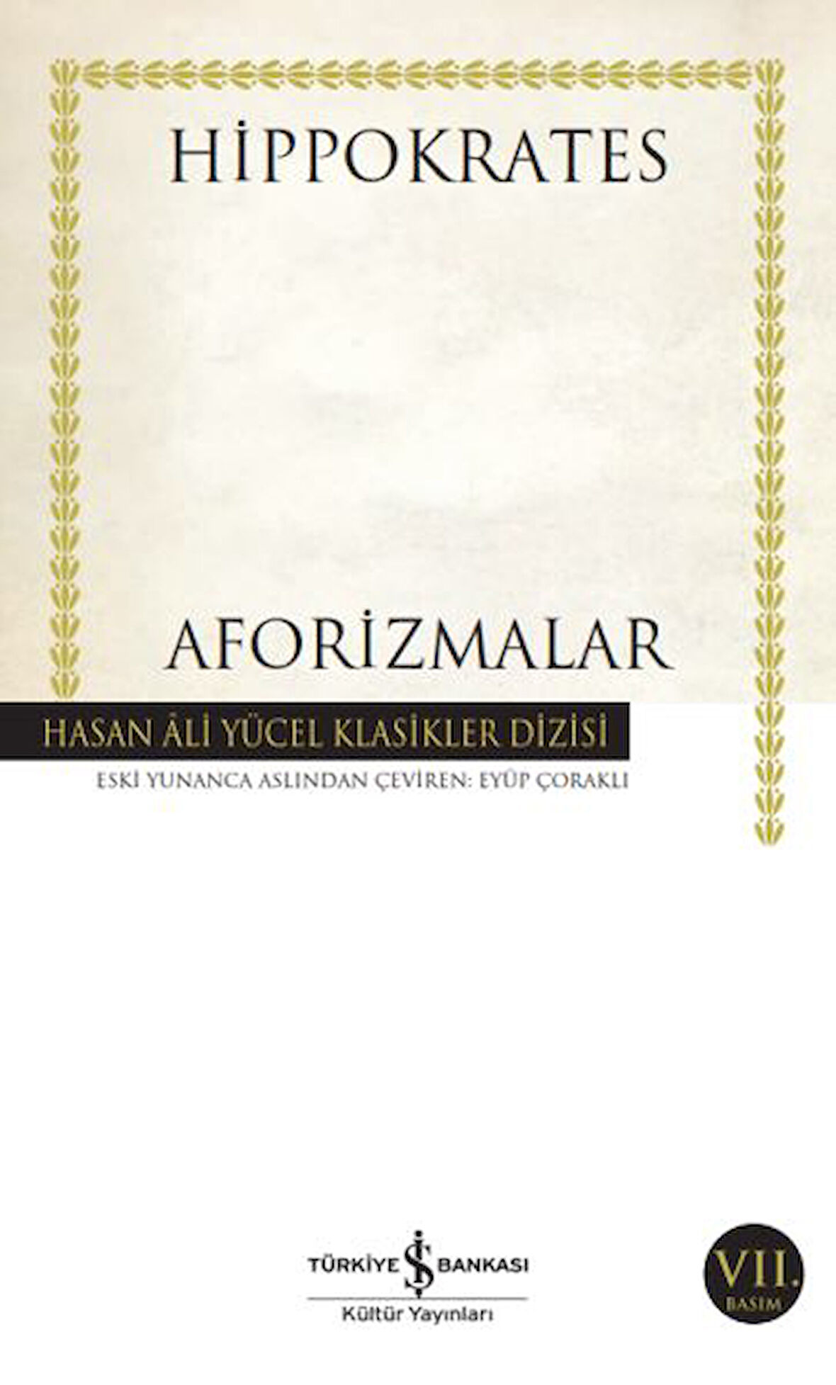 Aforizmalar - Hasan Ali Yücel Klasikleri-Korunaklı Poşetle