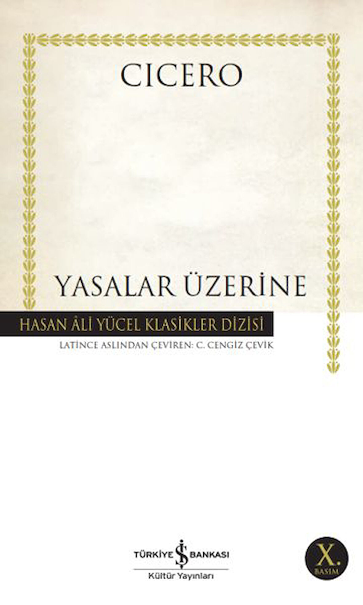 Yasalar Üzerine - Hasan Ali Yücel Klasikleri-Korunaklı Poşetle