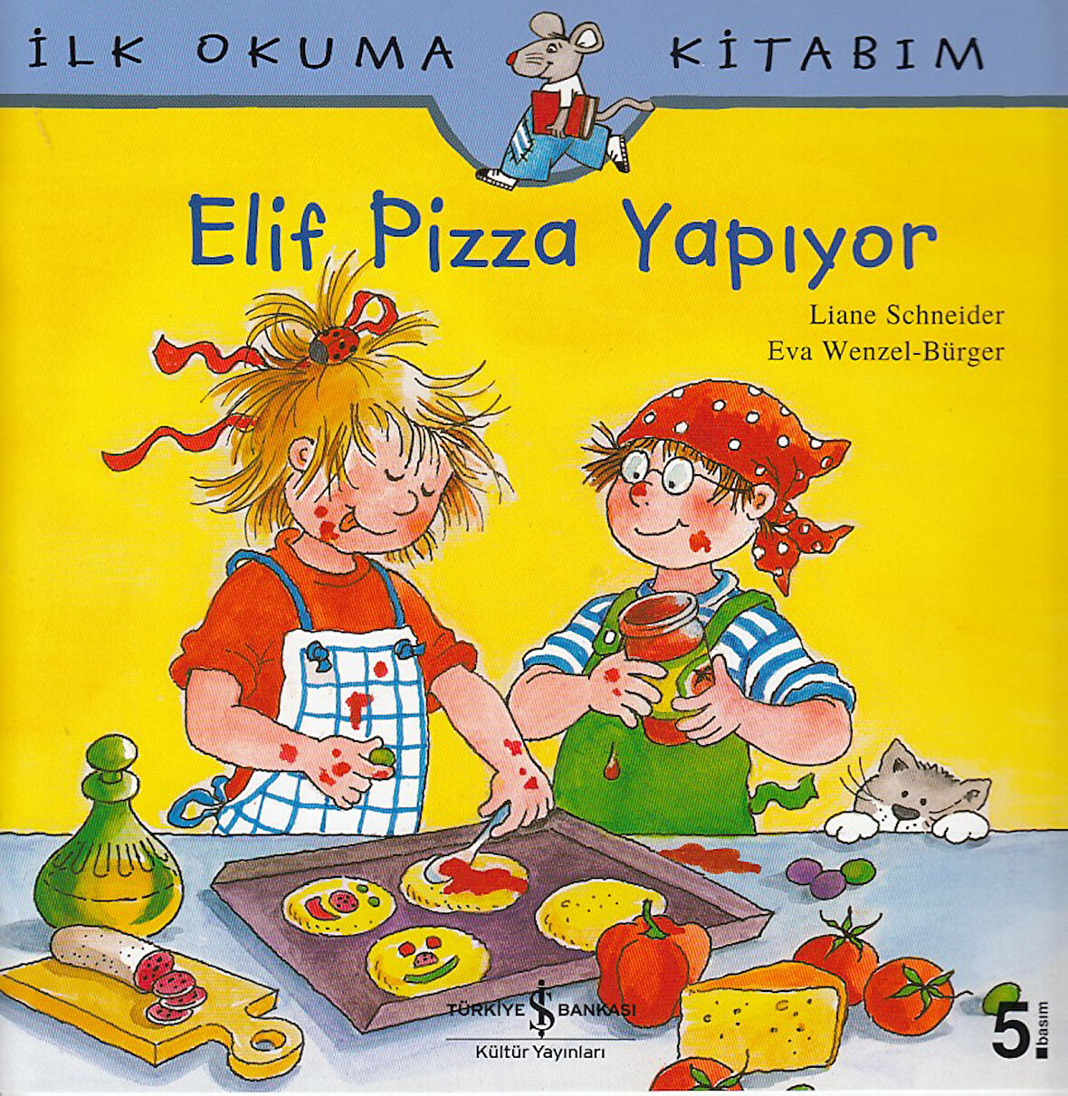 İlk Okuma Kitabım Elif Pizza Yapıyor-Korunaklı Poşetle