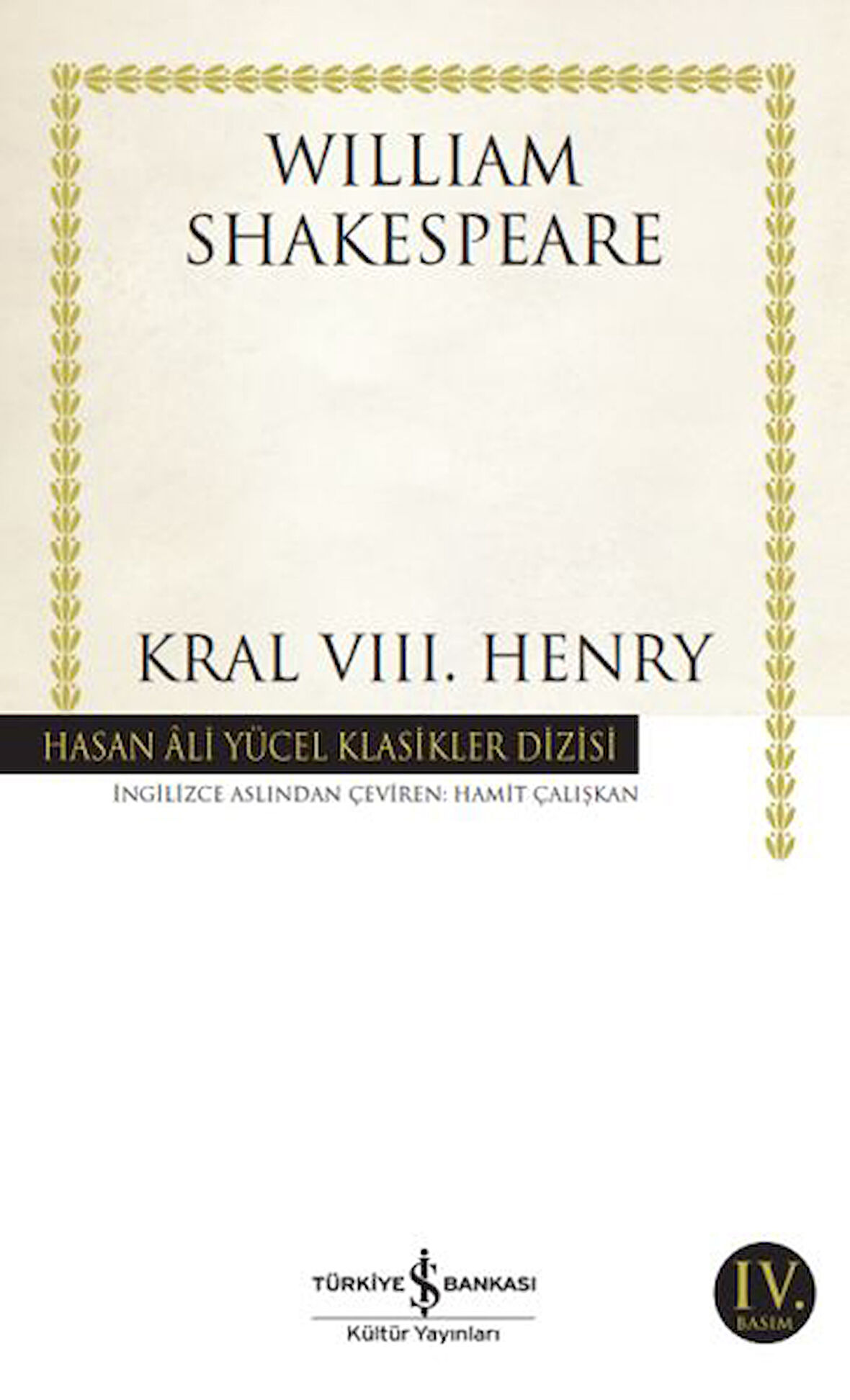 Kral VIII. Henry - Hasan Ali Yücel Klasikleri-Korunaklı Poşetle
