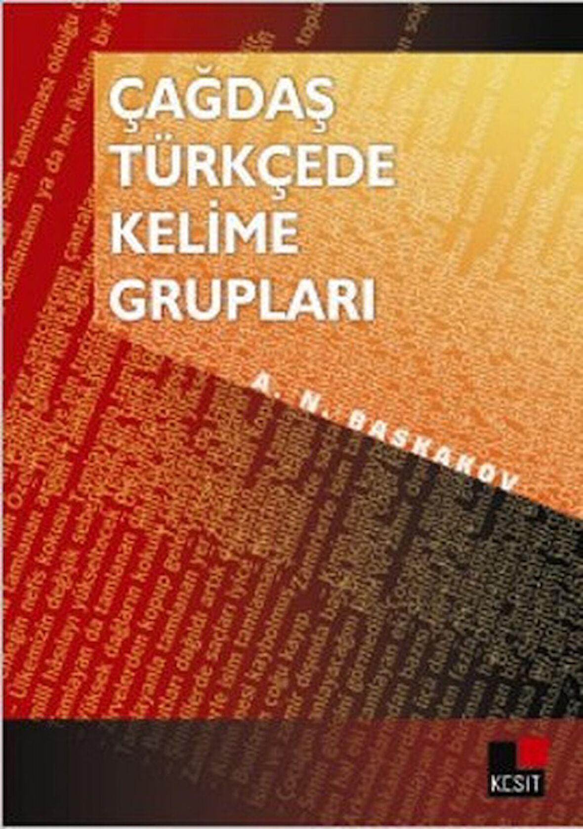 Çağdaş Türkçede Kelime Grupları-Korunaklı Poşetle