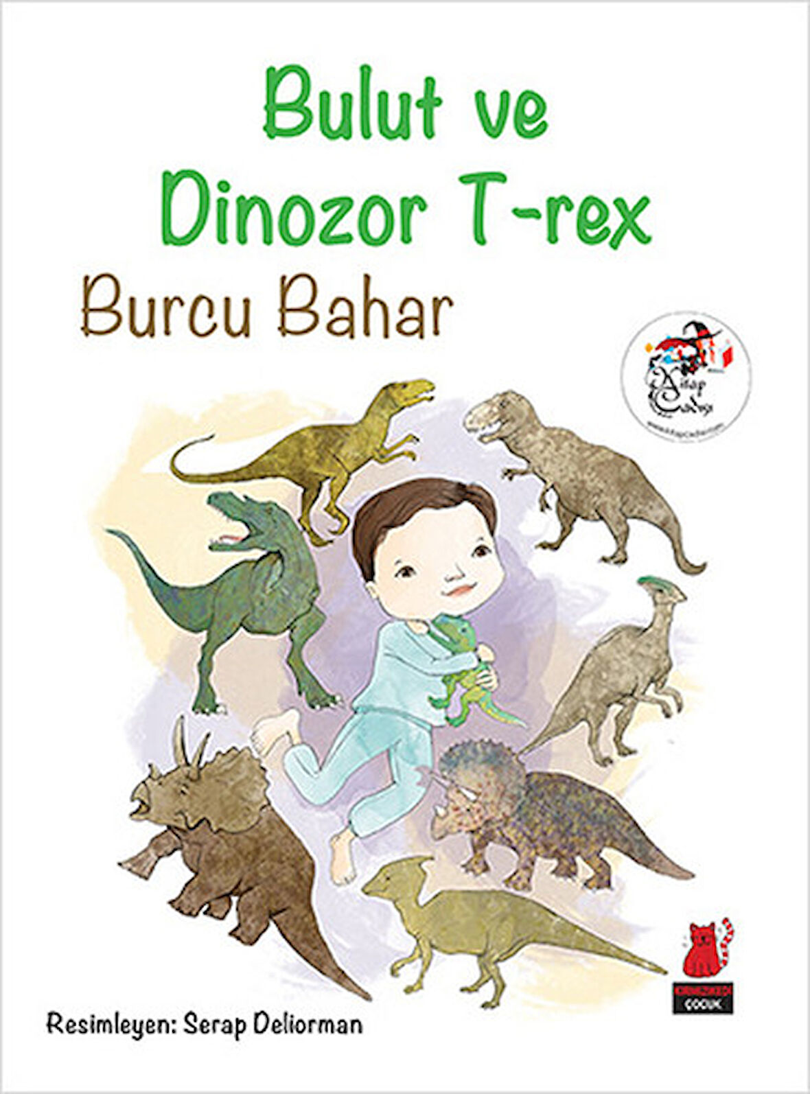 Bulut ve Dinozor T-rex-Korunaklı Poşetle