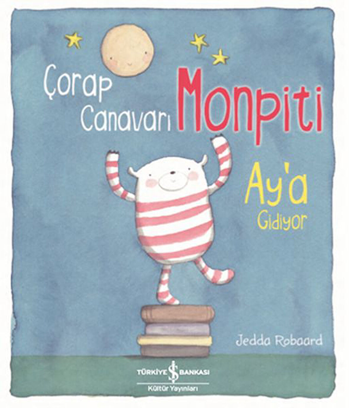 Çorap Canavarı Monpiti Ay a Gidiyor-Korunaklı Poşetle