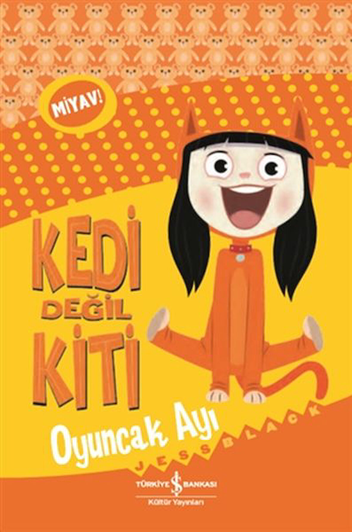Kedi Değil Kiti - Oyuncak Ayı-Korunaklı Poşetle