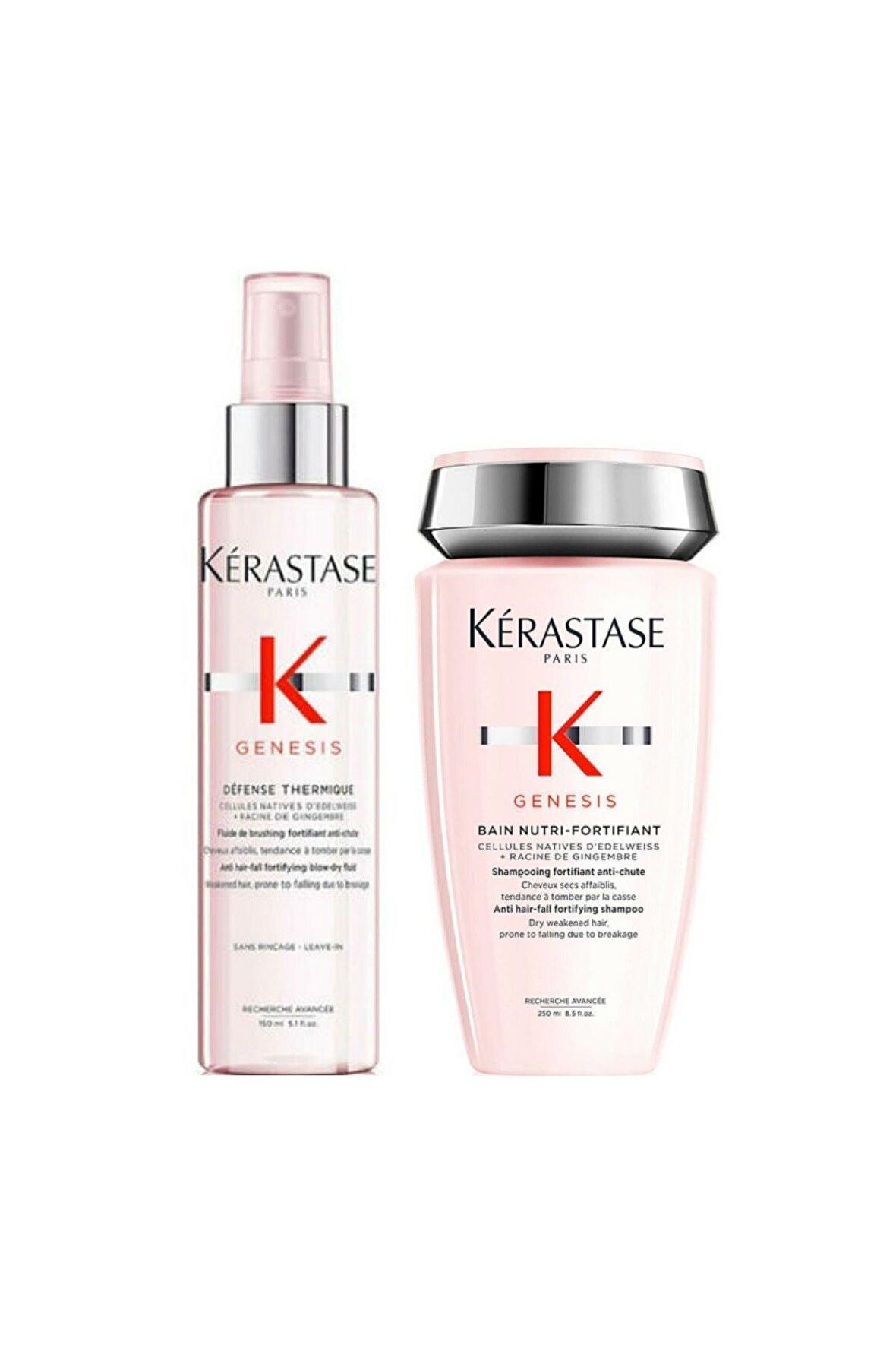 Genesis Defense Thermique Sprey 150 ml Bain Nutri Fortifiant Şampuan 250 ml