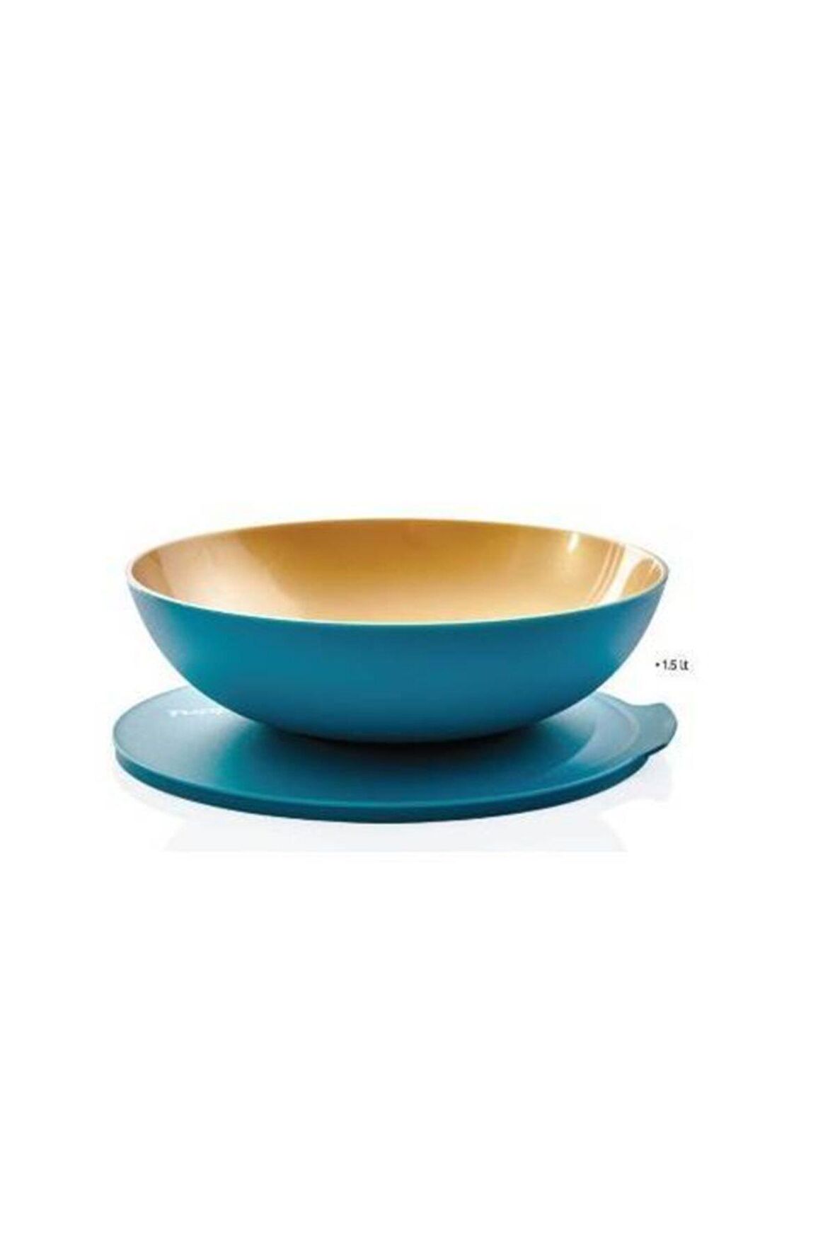 Tupperware Berrak Yeşil-gold Saklama Kabı 1,5 Lt Esc
